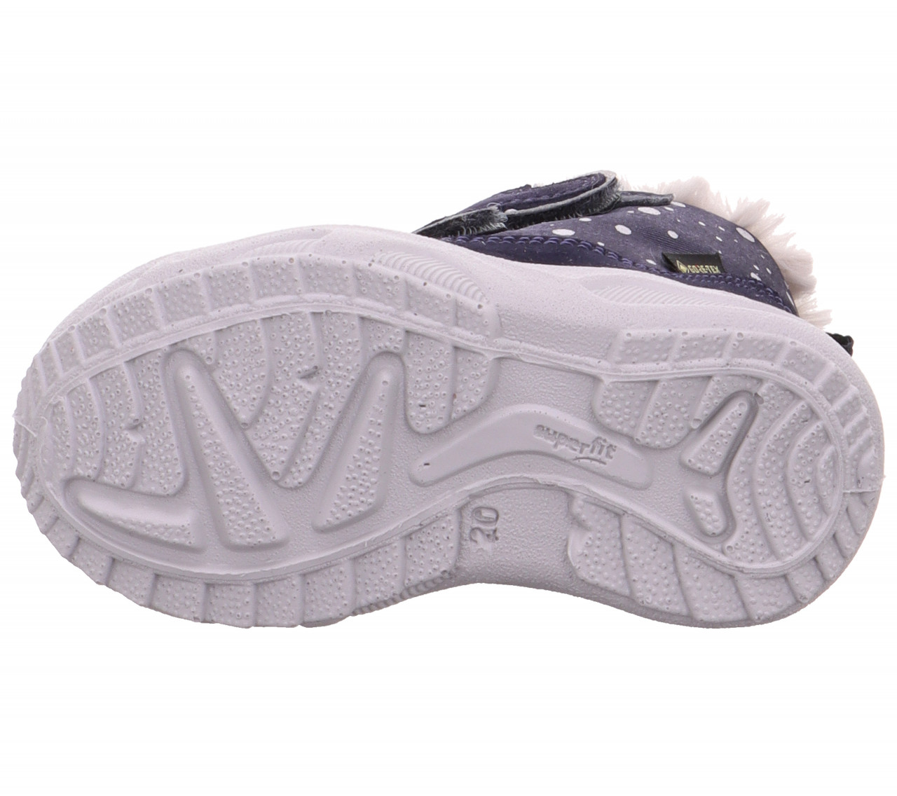 GLACIER - Blau Boots mit Klettverschluss