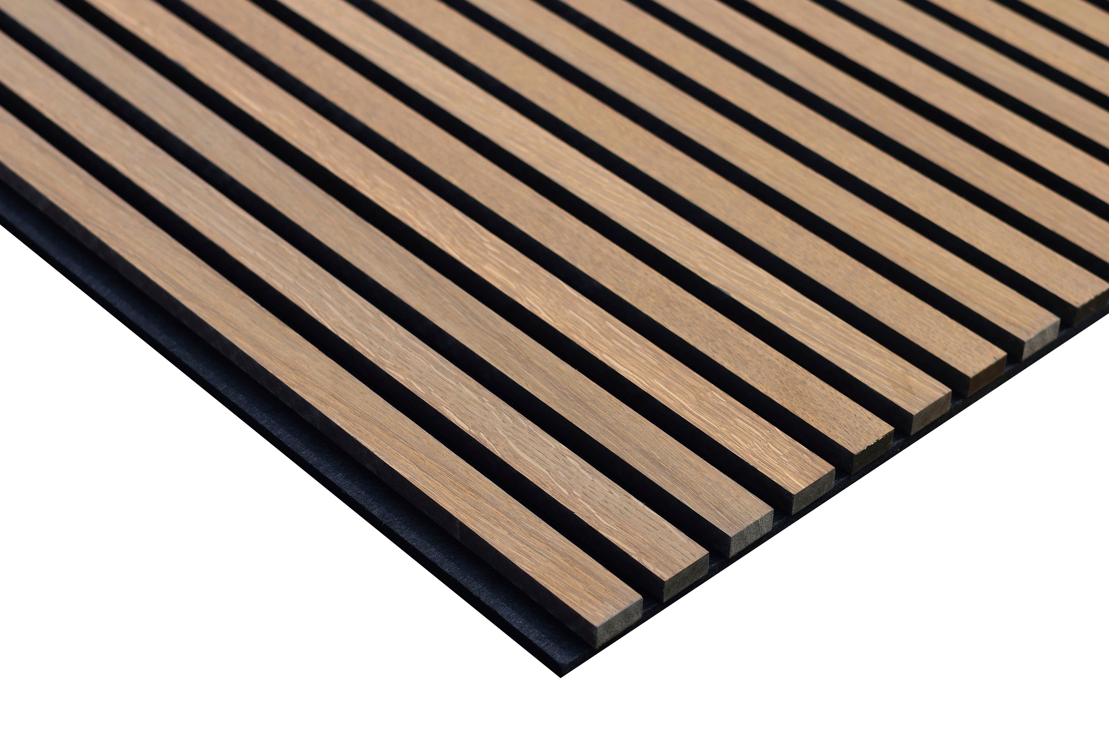 Vereg Schallschutzpaneel Echt Holzfurnier in 3D Optik, BxL: 60x240 cm, (1-tlg) echt Holzfurnier