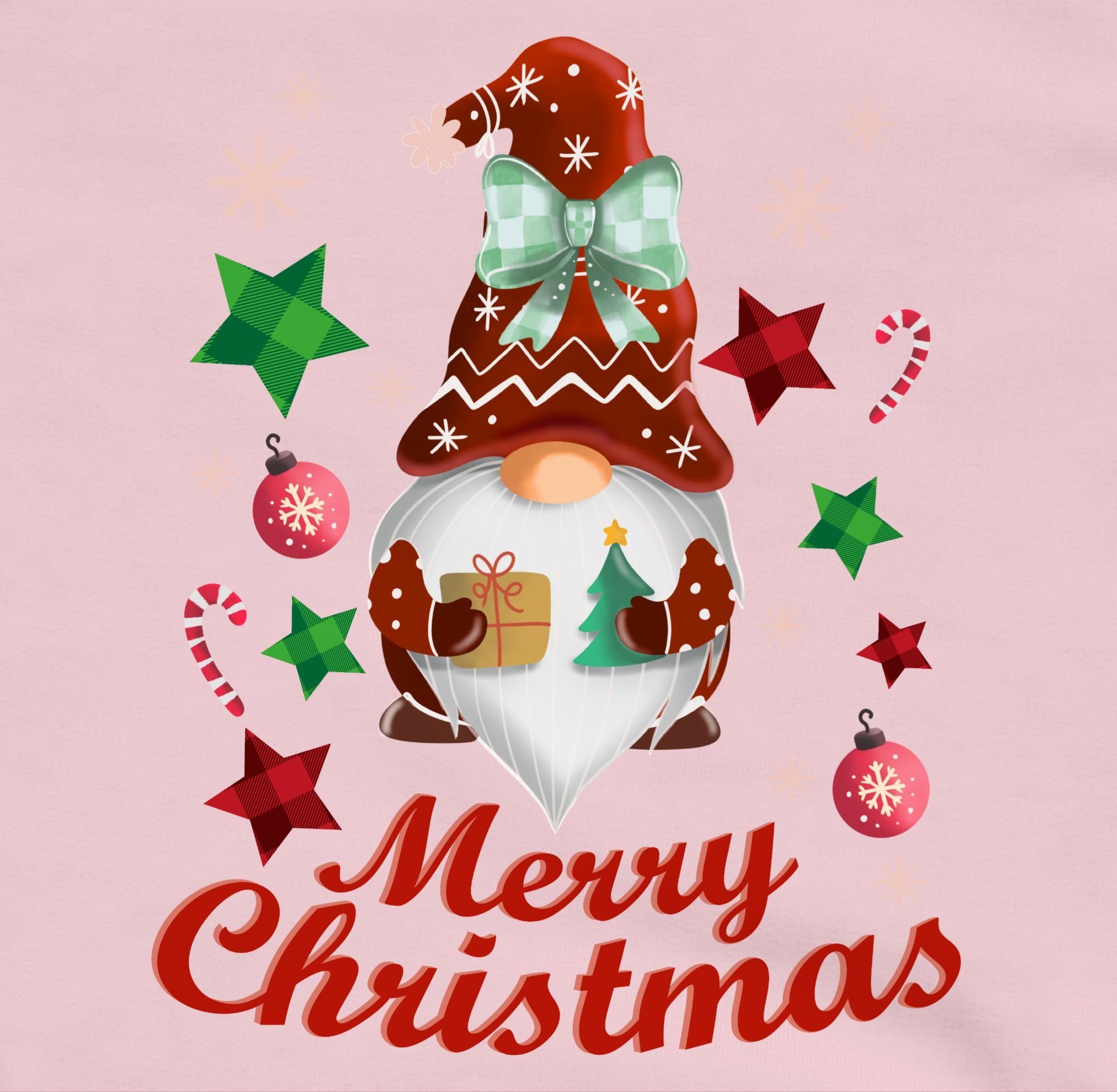 Shirtracer Hoodie Weihnachtlicher Wichtel Weihnachten Kleidung Kinder