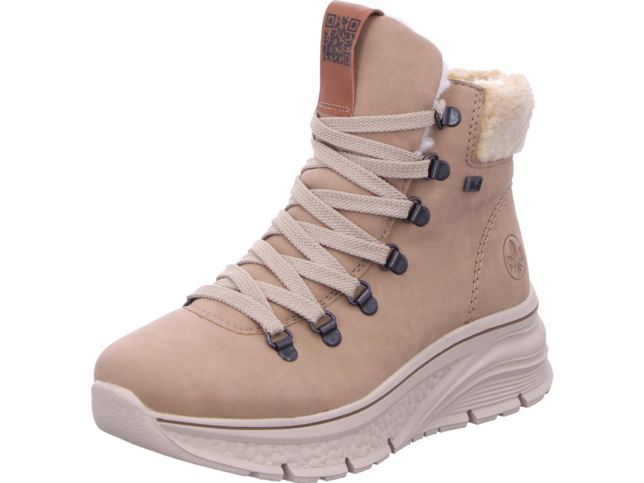 RIEKER Winterstiefel braun