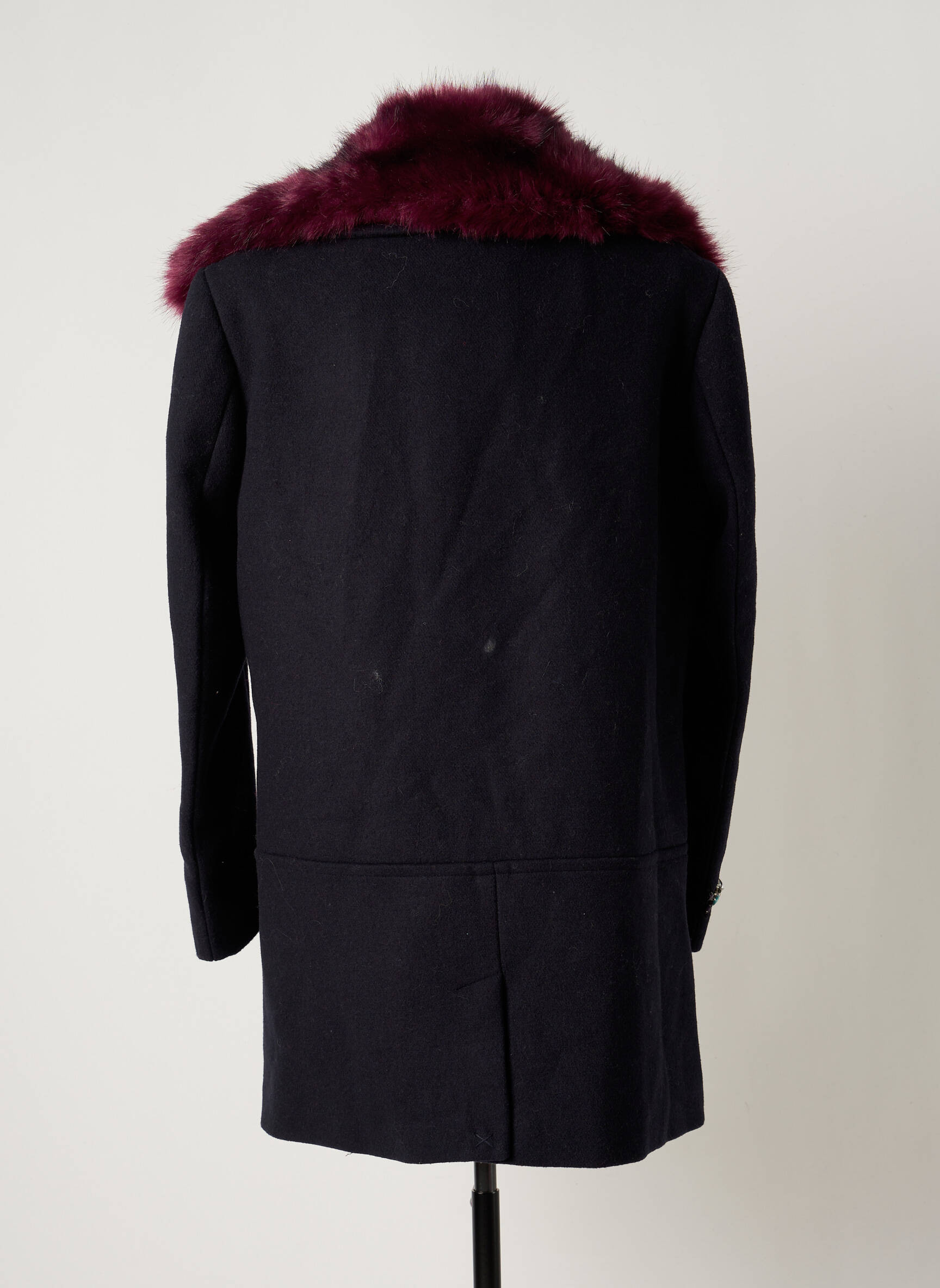 Mango Manteaux Longs Femme couleur bleu