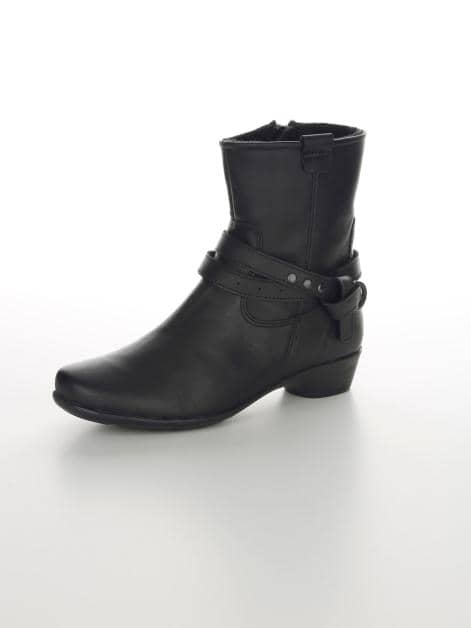 Stiefelette mit seitlichem Reißverschluss