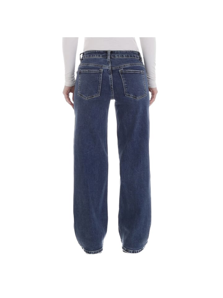 Ital-Design Jeans in Blau günstig kaufen