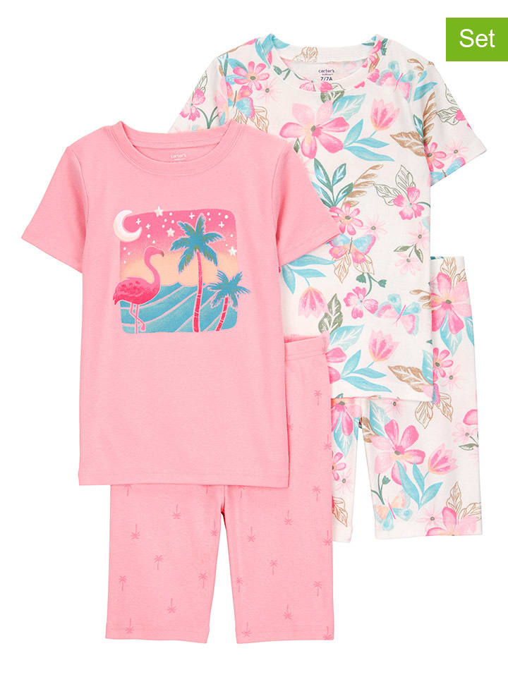 carter's 2er-Set: Pyjamas in Rosa günstig kaufen