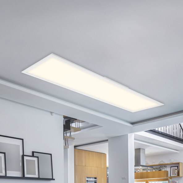PIATTO CCT LED Panel mit Fernbedienung, weiß