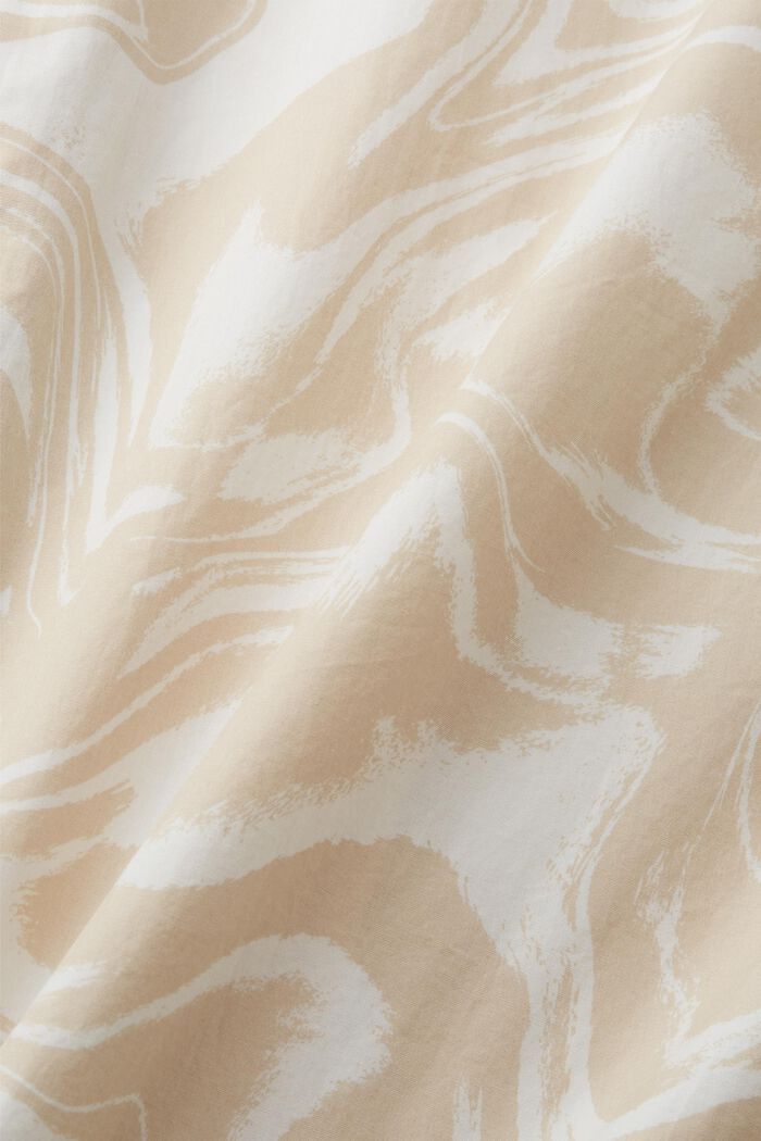 Hemd mit wellenförmigem Retro-Print