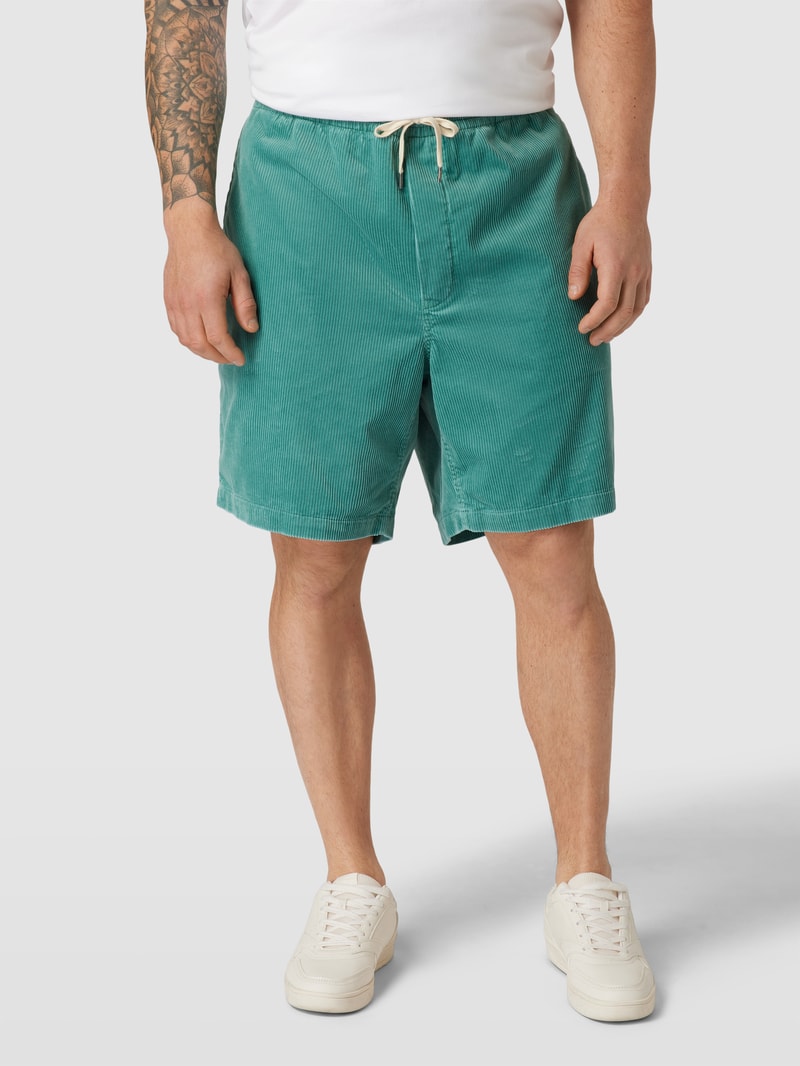 PLUS SIZE Shorts mit elastischem Bund in hellgrün