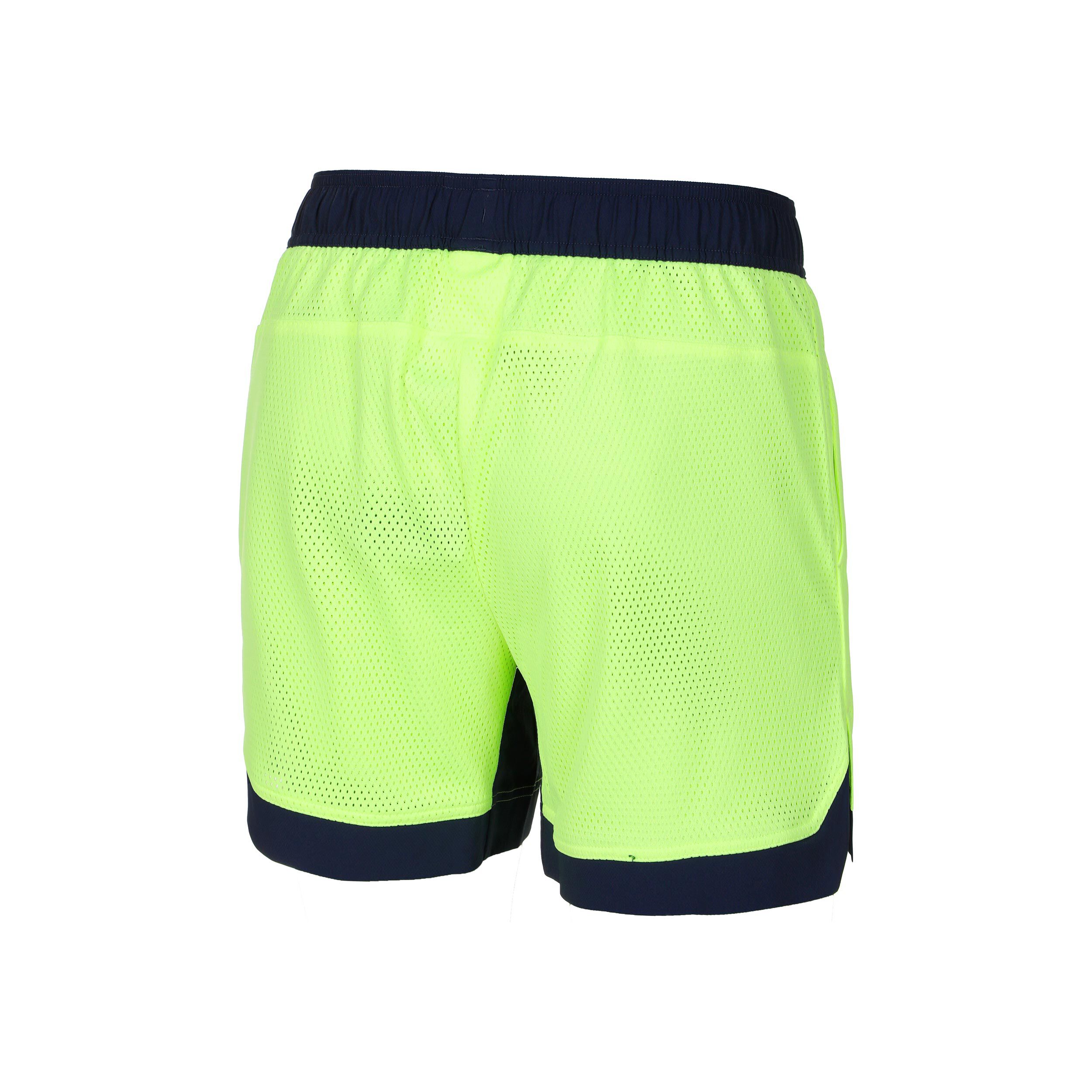 Tournament Double Layer Shorts Herren - Limette