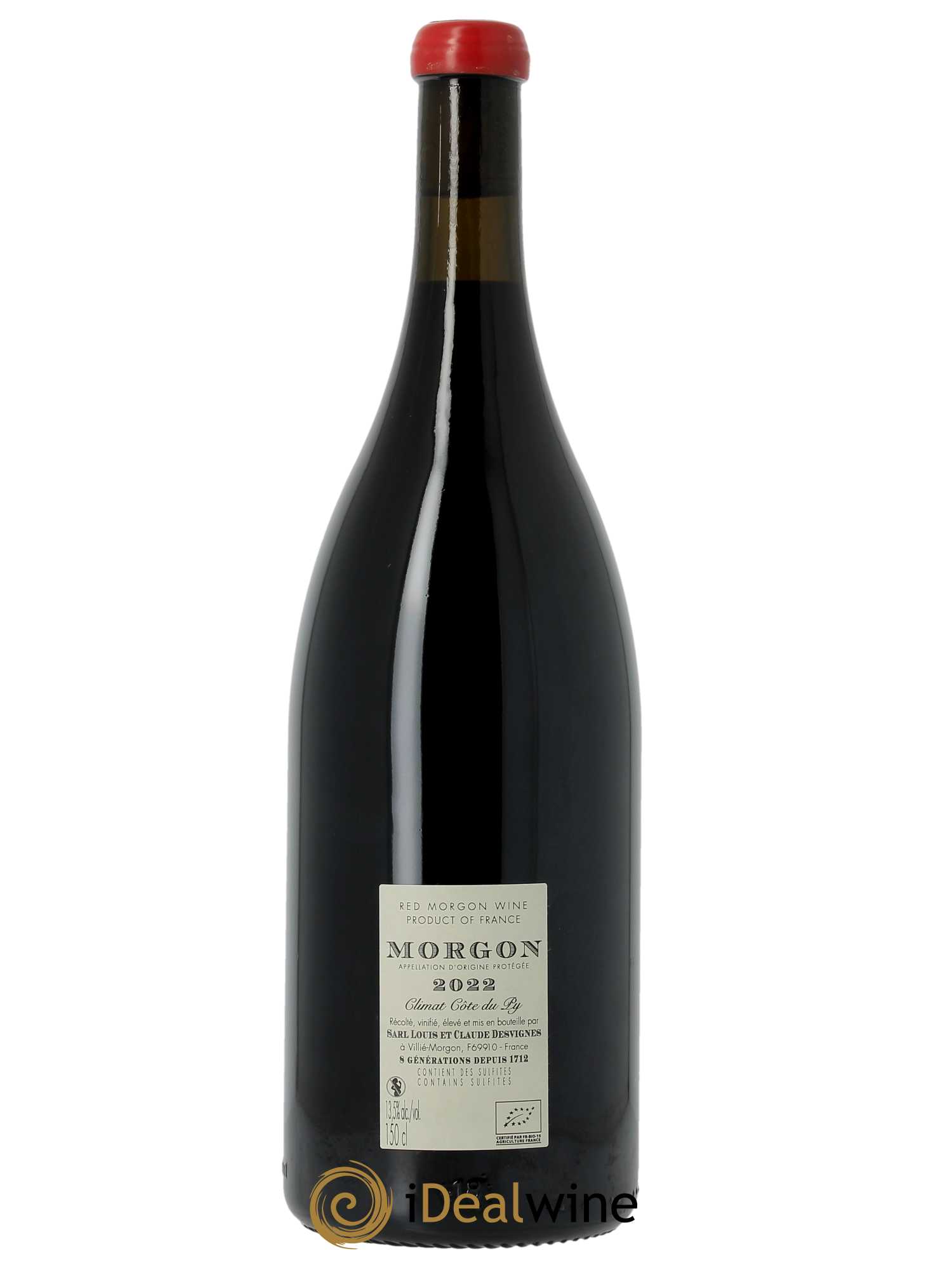 Morgon Côte du Py Louis-Claude Desvignes  2022 - Lot de 1 Magnum