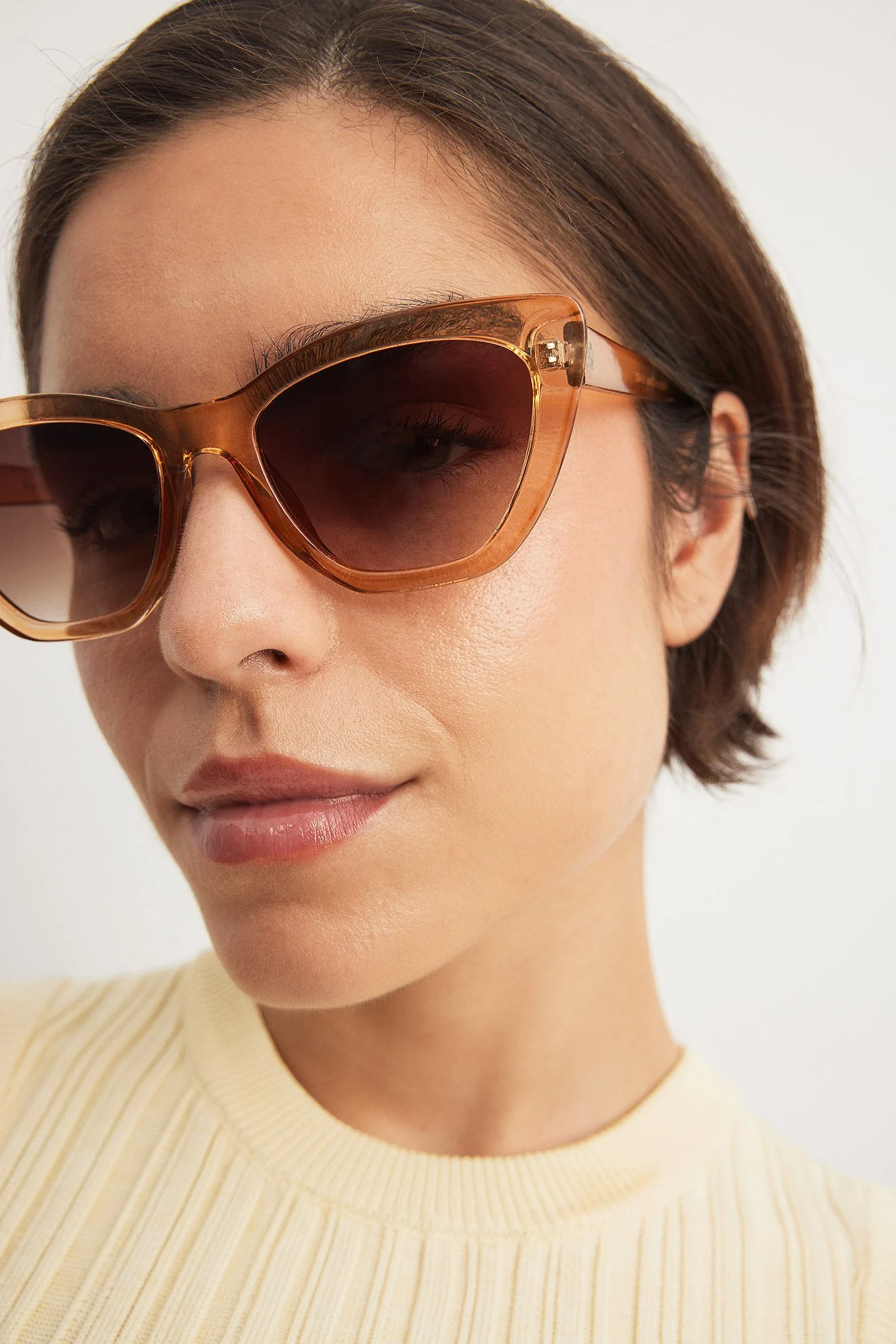 Spitze transparente Sonnenbrille