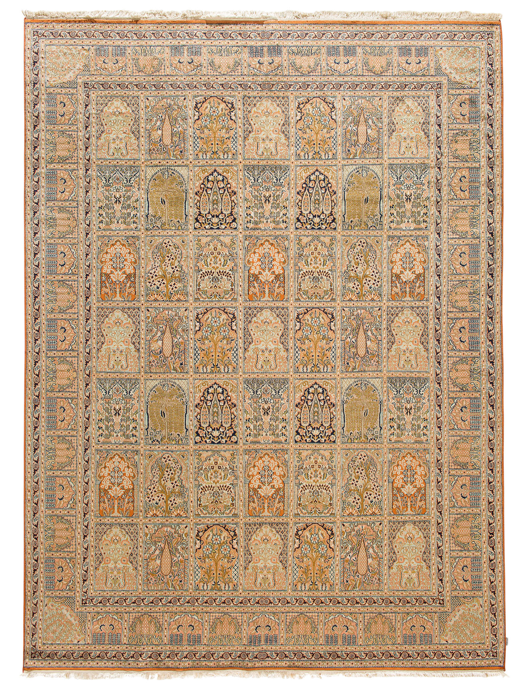 Kaschmir Seide 18/18 ca. 244 x 330 cm, Unikat / Einzelstück