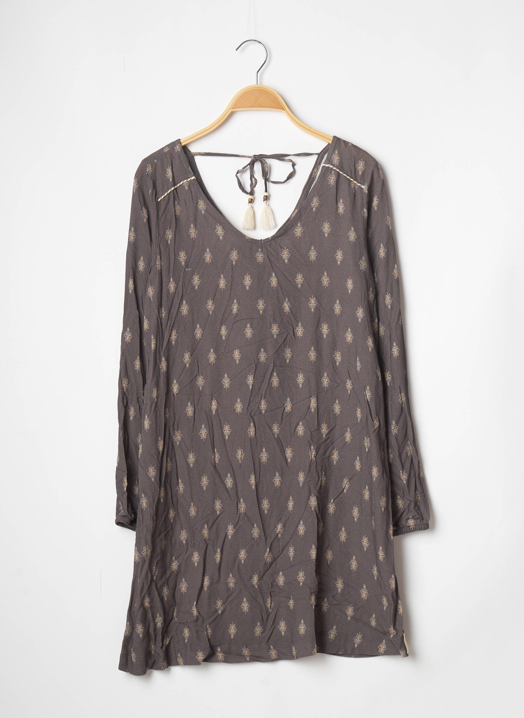 Banana Moon Robes Courtes Femme couleur marron