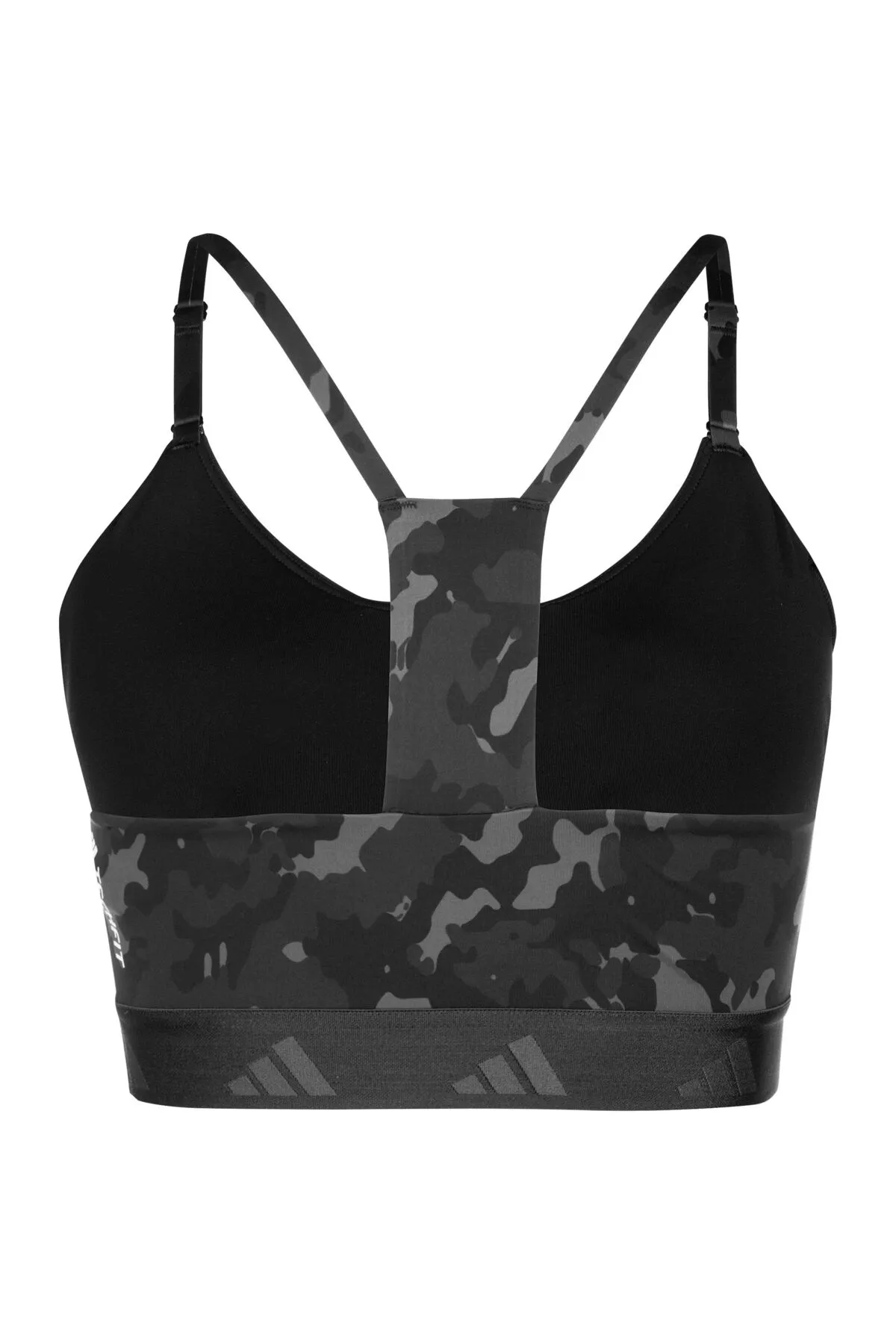 adidas  Sport-BH - Grau - Farbverlauf