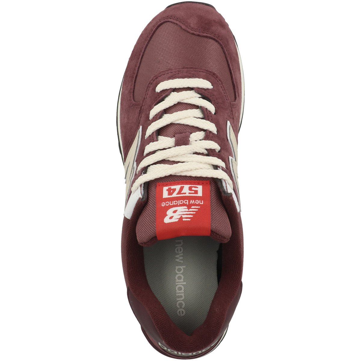 New Balance U 574 Sneaker Low bordeaux