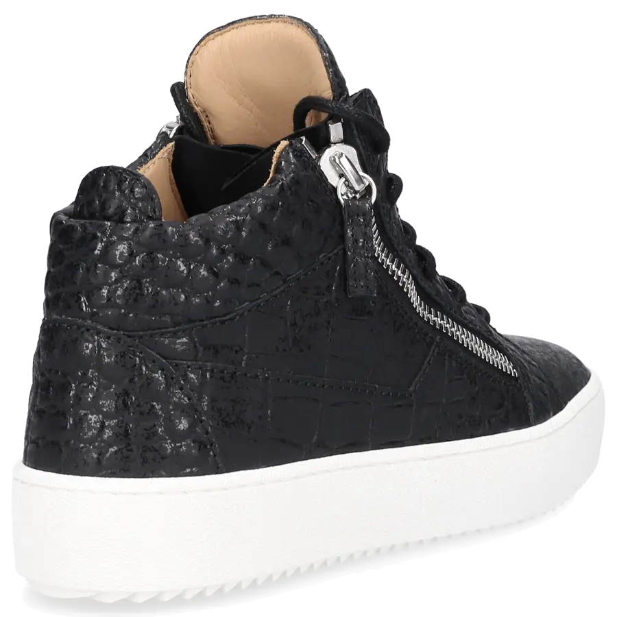 Giuseppe Zanotti - Sneaker high KRISS Kalbsleder - schwarz