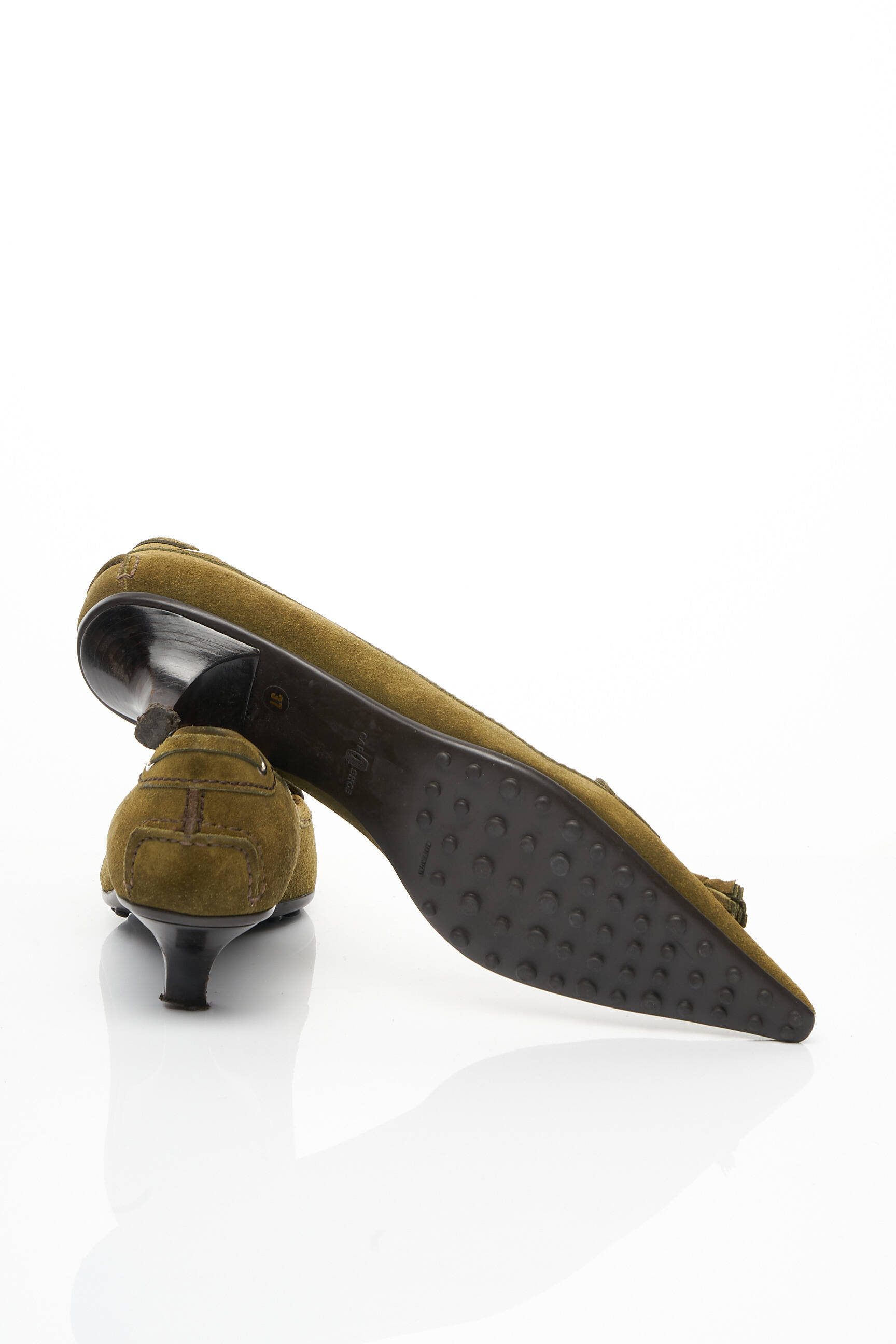 Car Shoe Escarpins Femme couleur vert