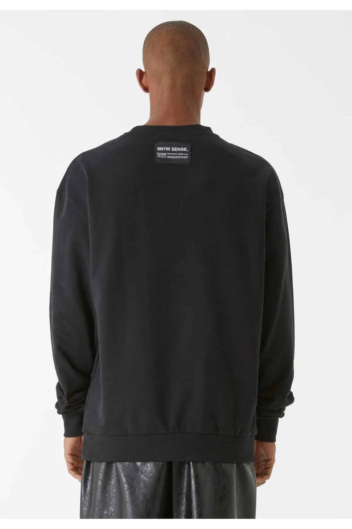 9N1M SENSE  Sweatshirt - Schwarz - Regular Fit