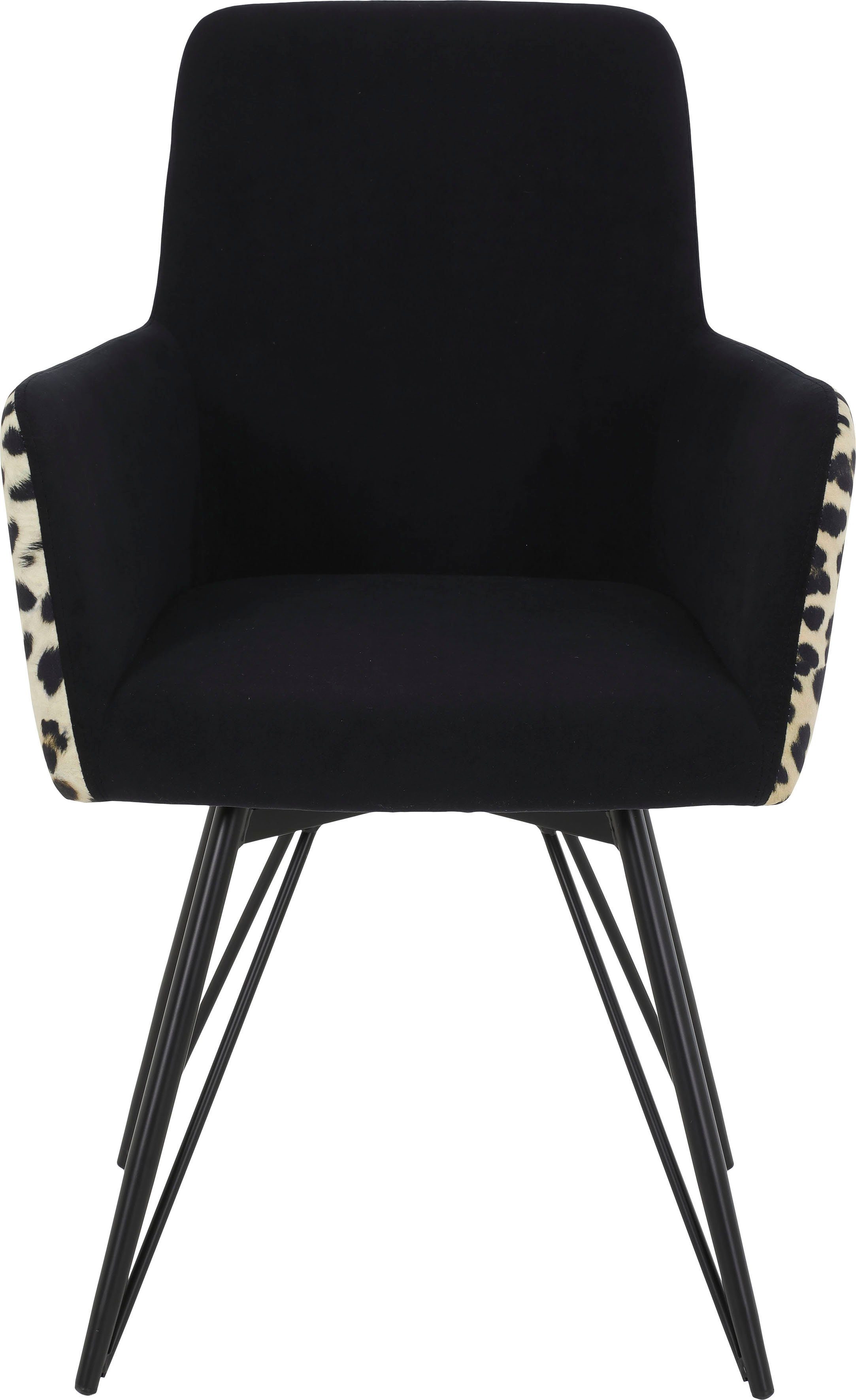 HELA 4-Fußstuhl (Set, 2 St), drehbar, extravagantes Design