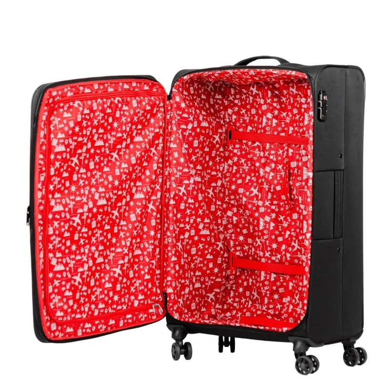 Swiss Bags Oregon Trolley L (78 cm) Erweiterbar - Black