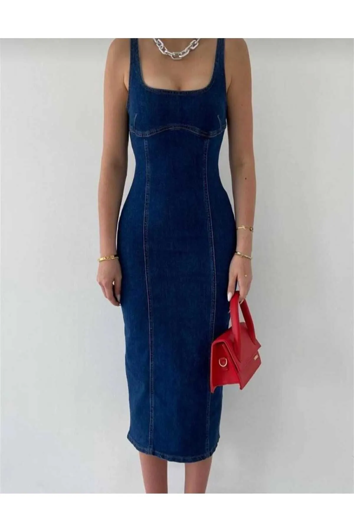 PİJAMArks  Kleid - Blau - Basic