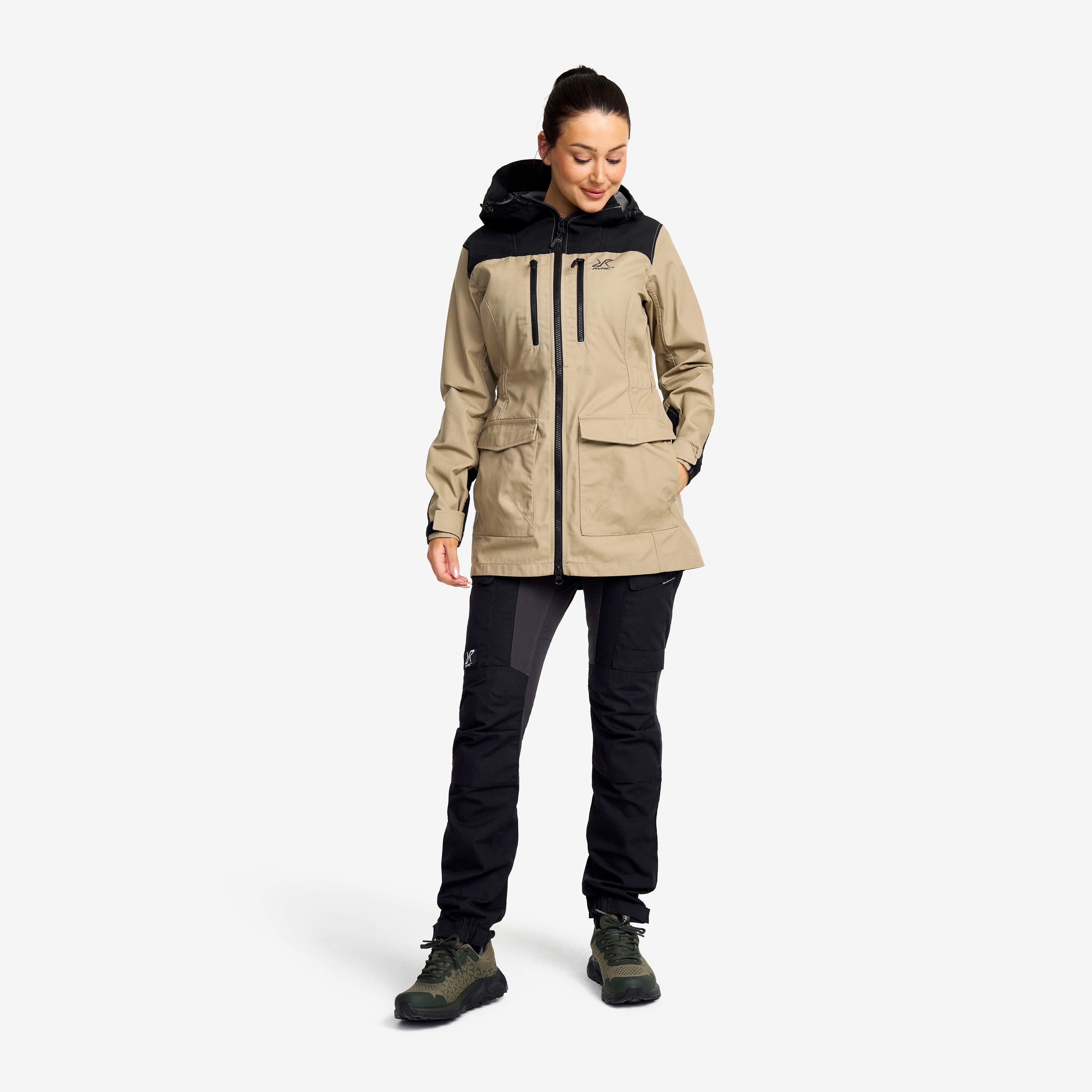 Outdoor Jacket Femme Khaki