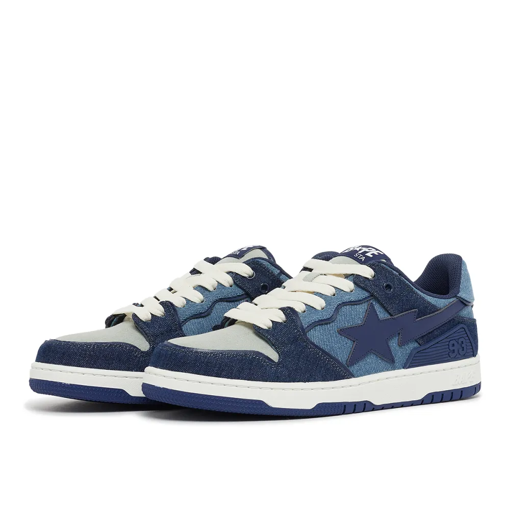 A Bathing Ape SK8 Sta Denim 001FWJ301022I-IND / blau
