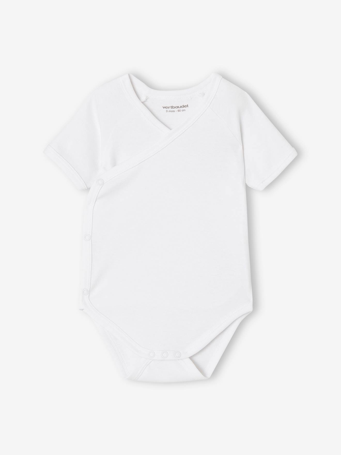 Vertbaudet 7er-Pack Baby Wickelbodys BASICS - mehrfarbig