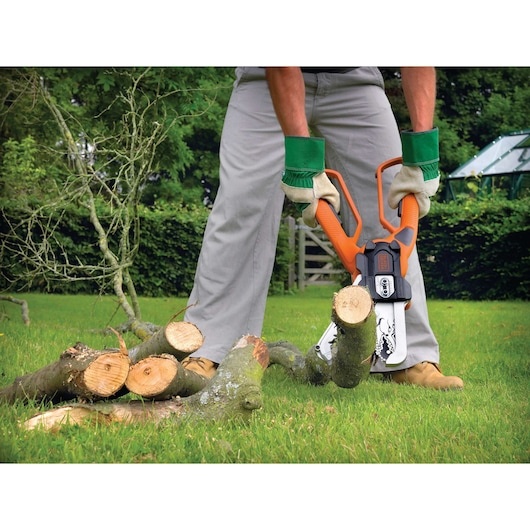 Sega da potatura elettrica Black & Decker GK1000-QS Alligator® da 550 Watt