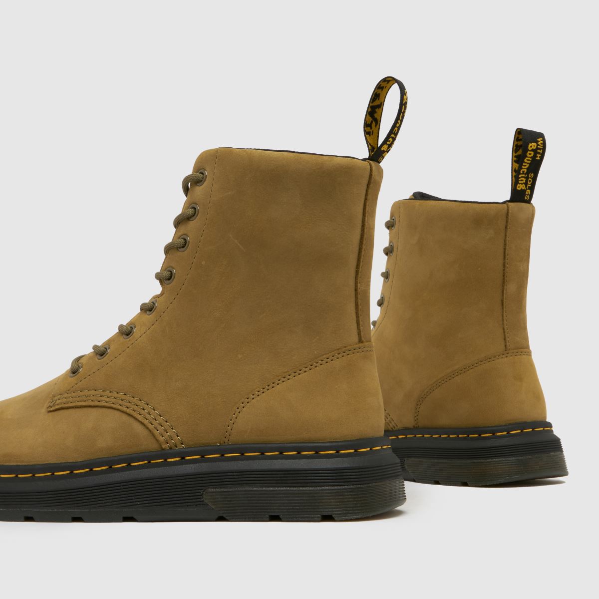 Dr. Martens Crewson csizma khaki színben