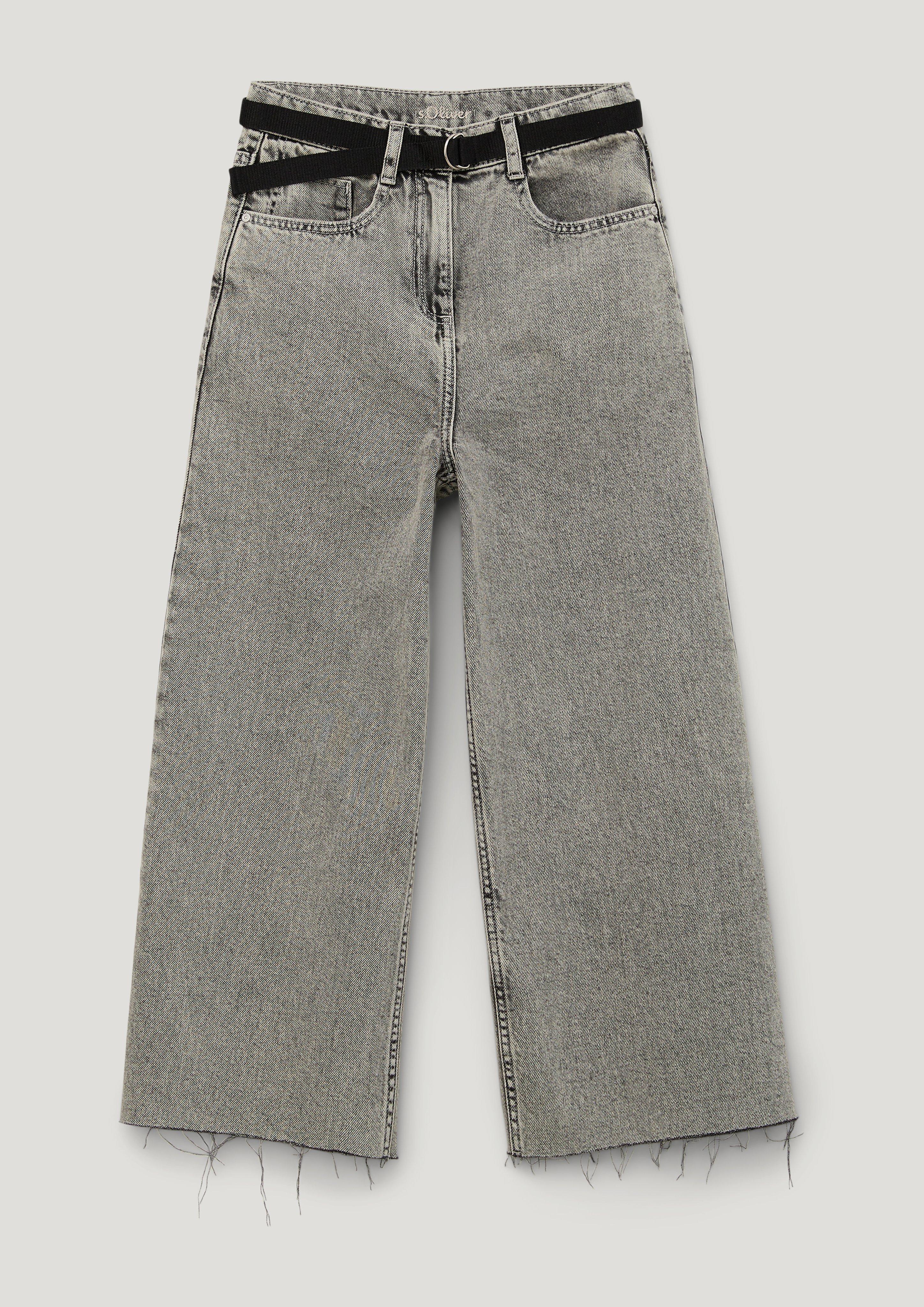Jeans-Culotte / Regular Fit / Super High Rise / Wide Leg  2133532-94Z9
