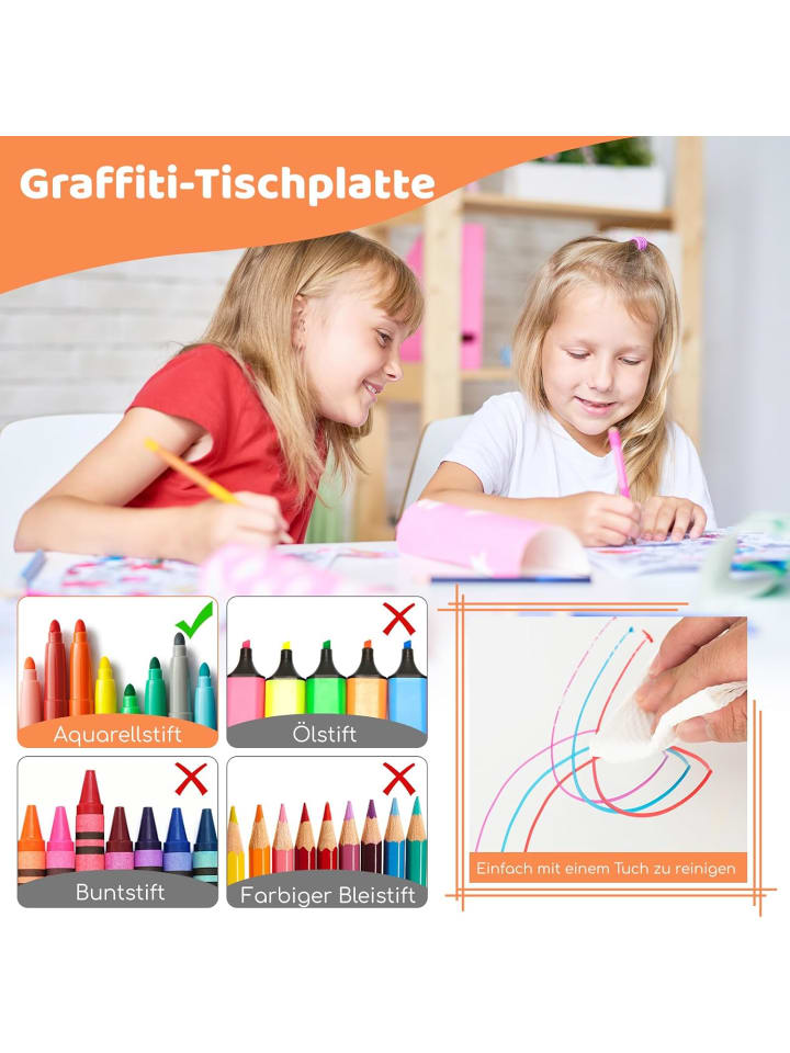 COSTWAY Kindersitzgruppe 5 tlg. ab 18 Monaten in Hellbraun günstig kaufen onesize