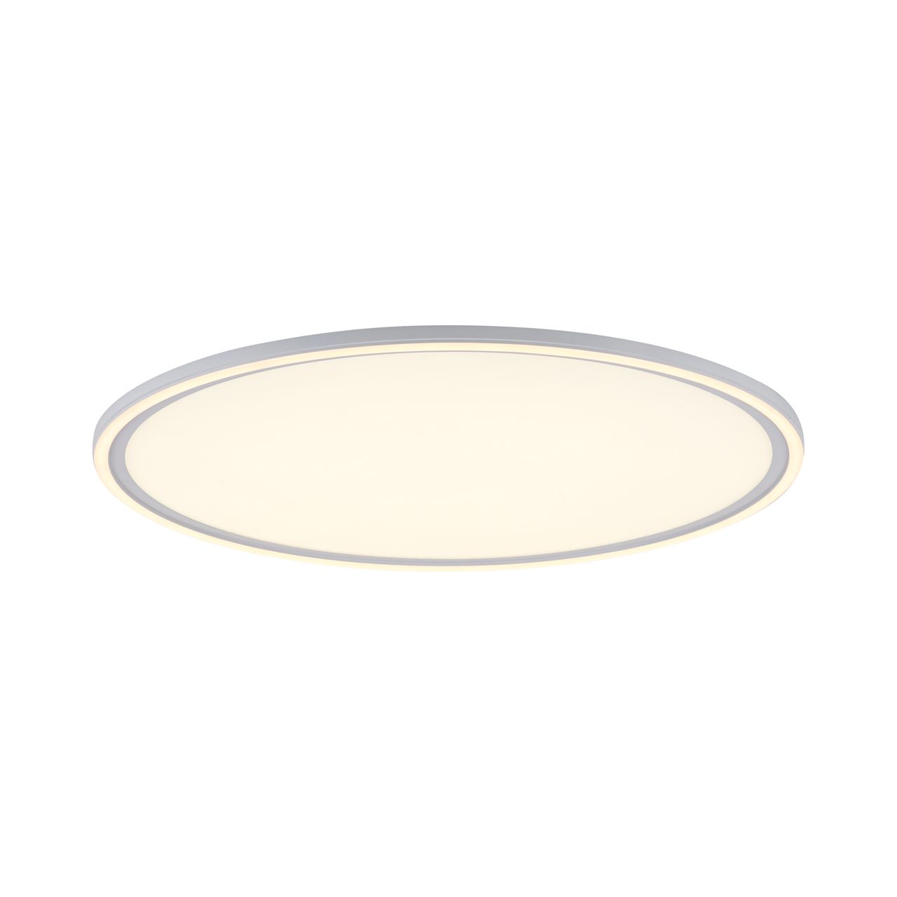 JUST LIGHT JUST LIGHT. LED Deckenleuchte EDGING, separat steuerbar, dimmbar, CCT, Fernbedienung, Weiß