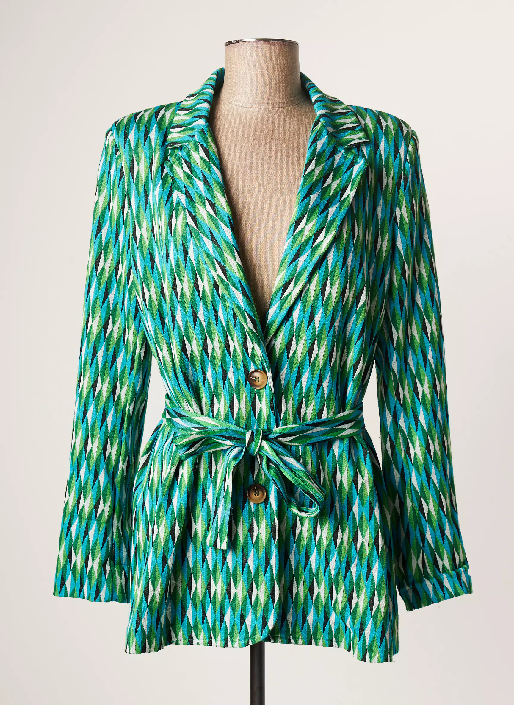 Free For Humanity Blazers Femme couleur vert