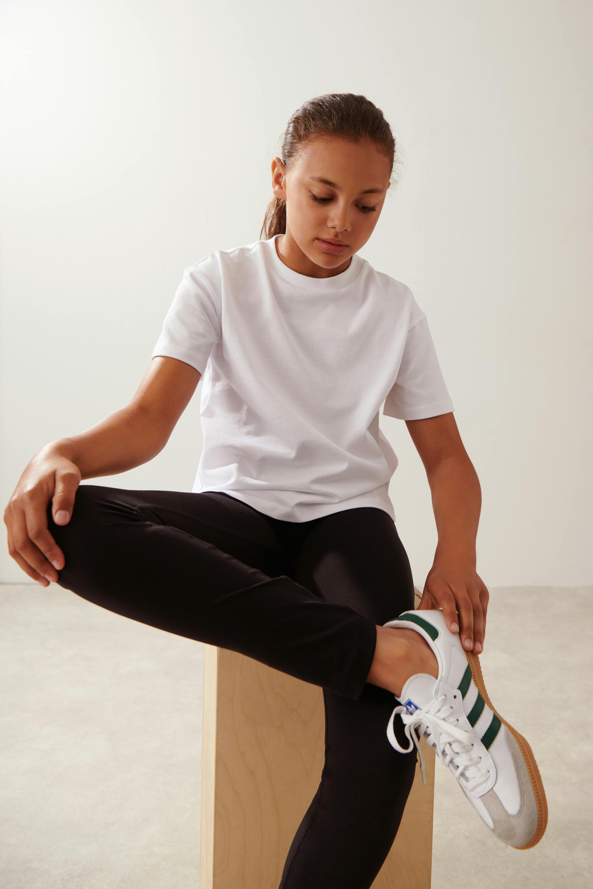 Y chunky basic tee