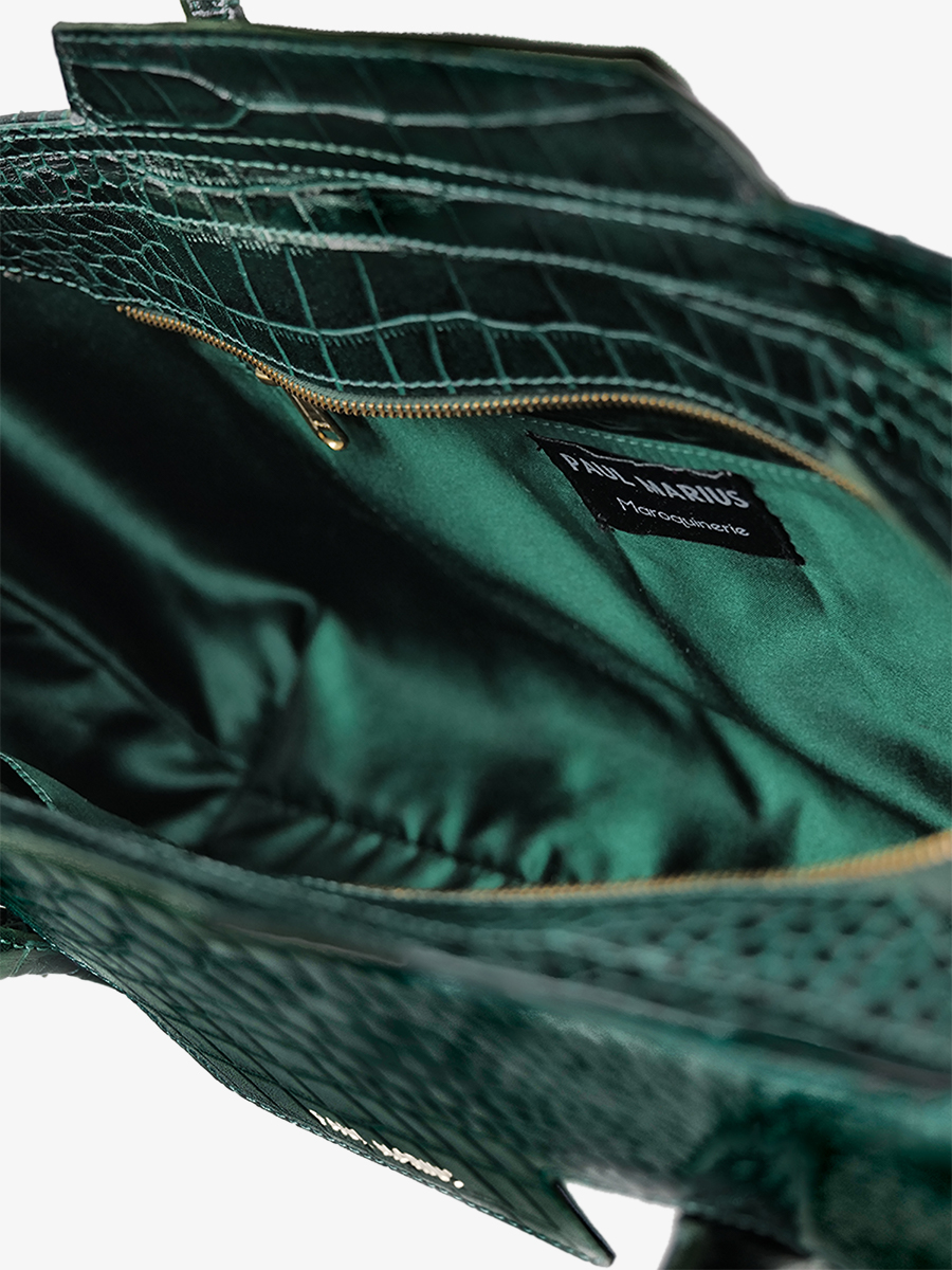 Madeleine Alligator - Malachite