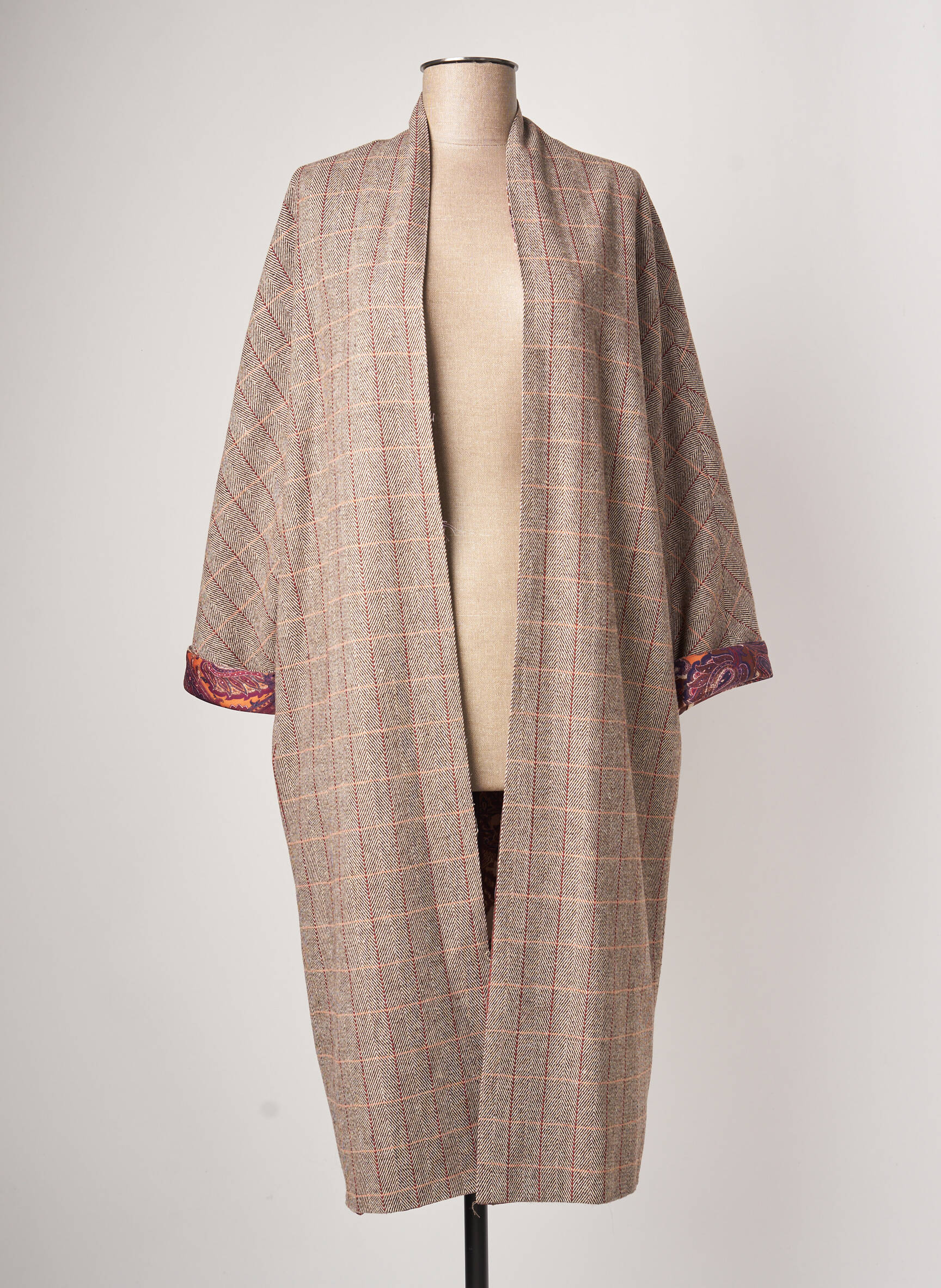 Kacy Manteaux Longs Femme couleur marron