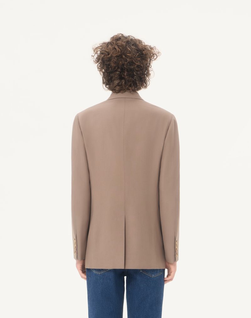 Valentino double-breasted jasje van Nattè-wol