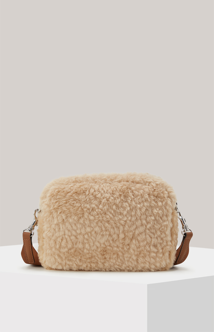 Schultertasche Soffice Cloe in Beige