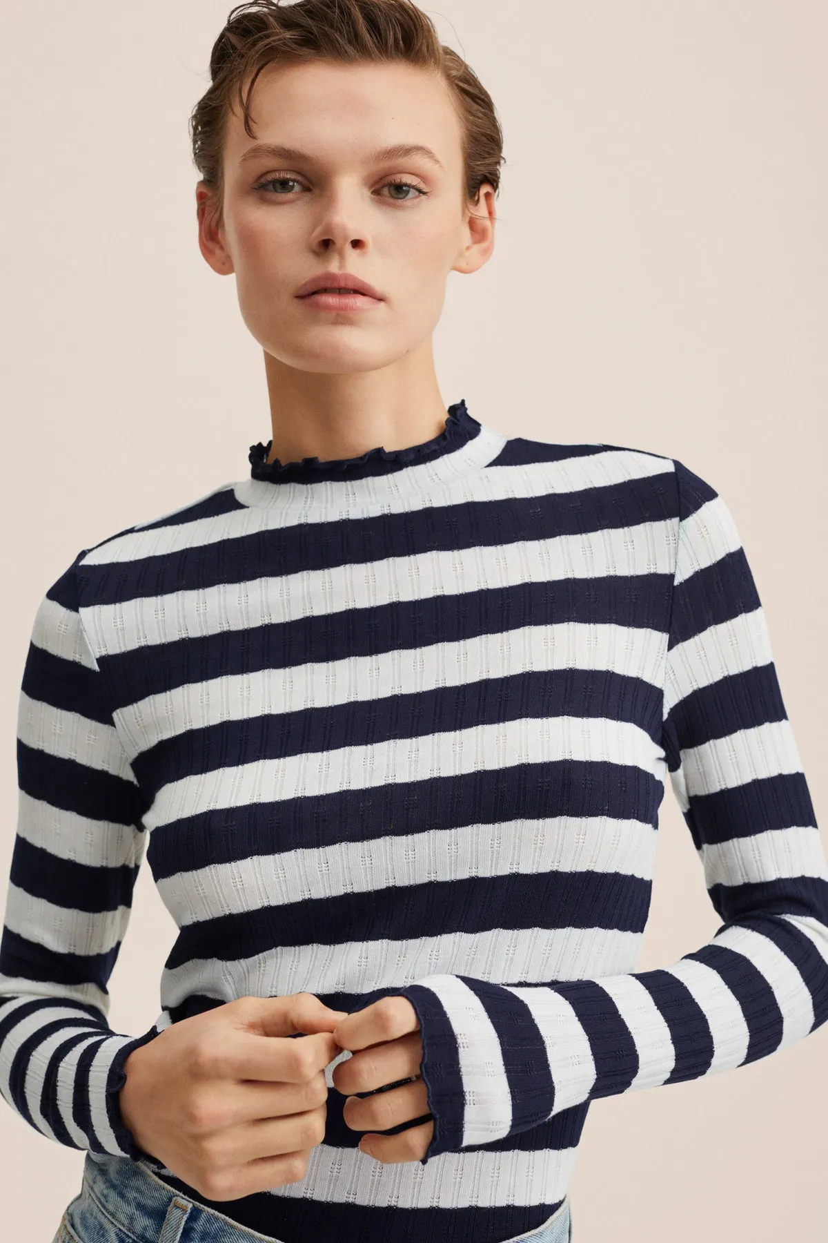 MANGO  27004014 Damen/Mädchen Dark Navy
