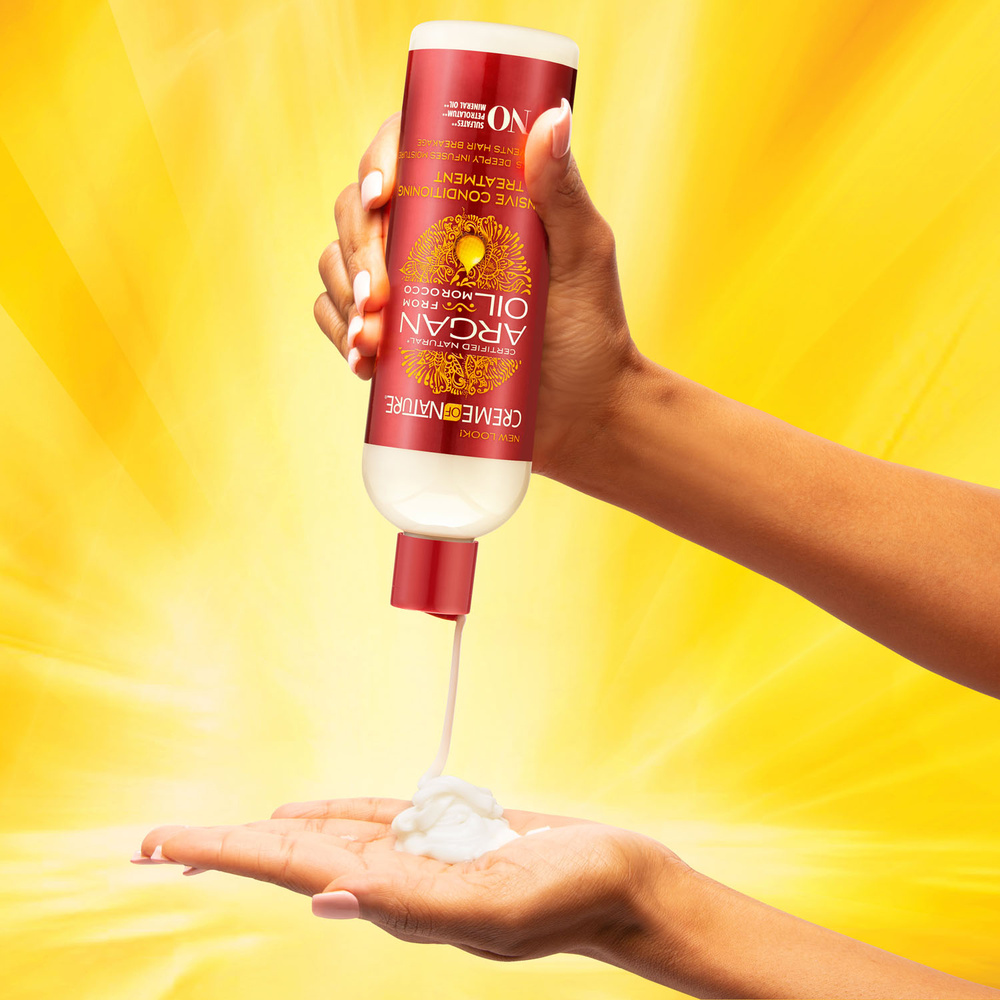 creme of nature APRES-SHAMPOING SANS SULFATE  - HUILE D'ARGAN DU MAROC APRES-SHAMPOING