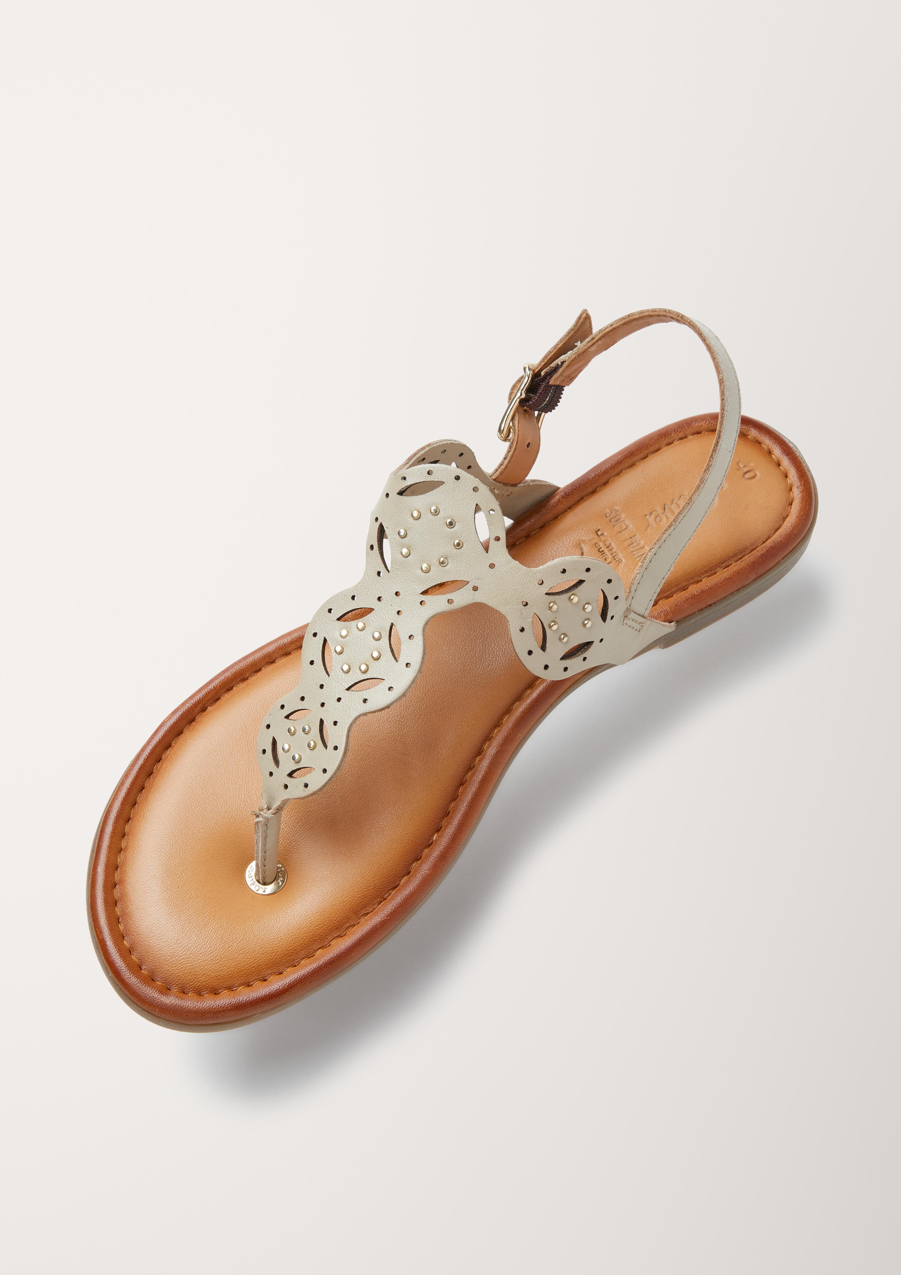 Sandalen aus Leder  6005763-400