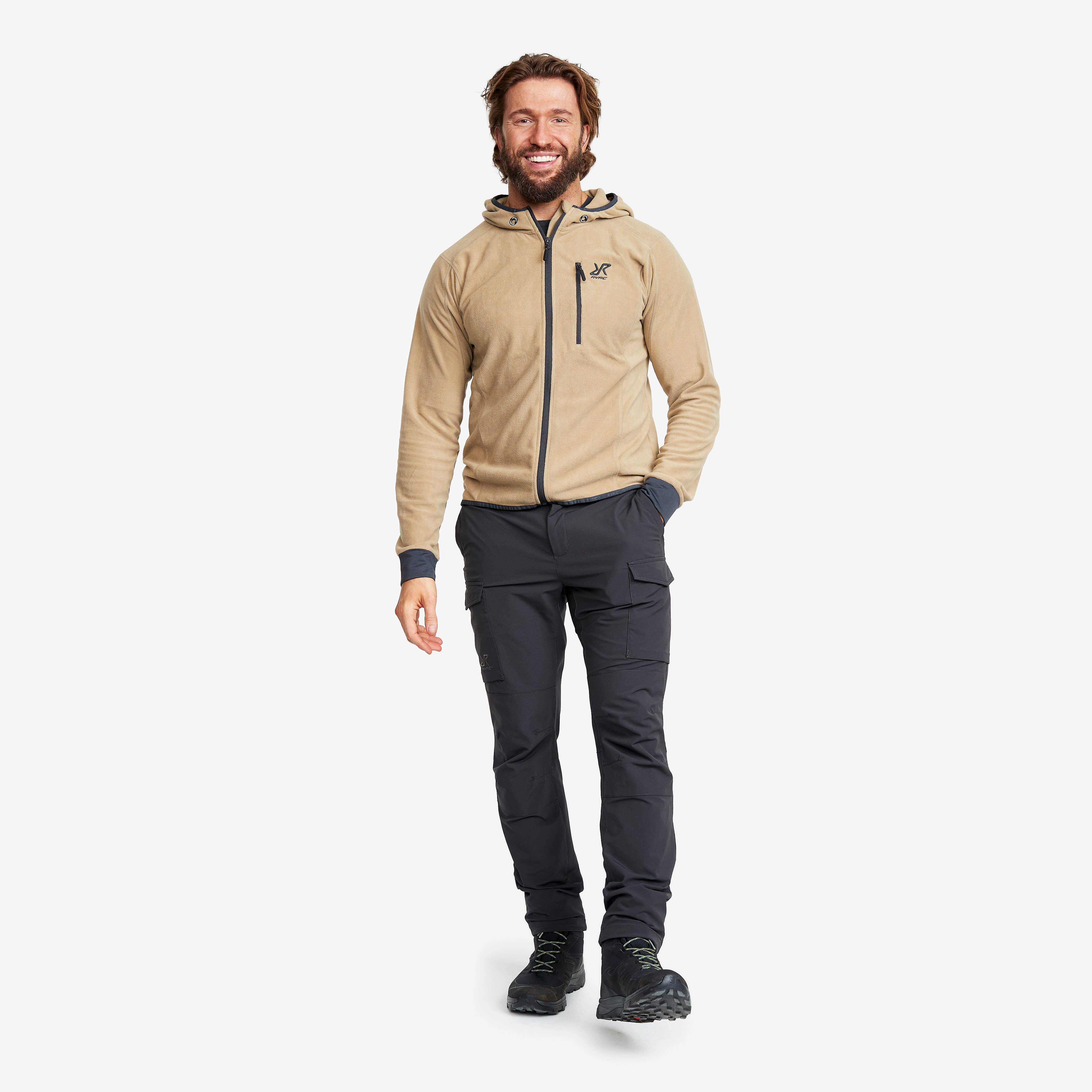 Trekker Hoodie Homme Khaki