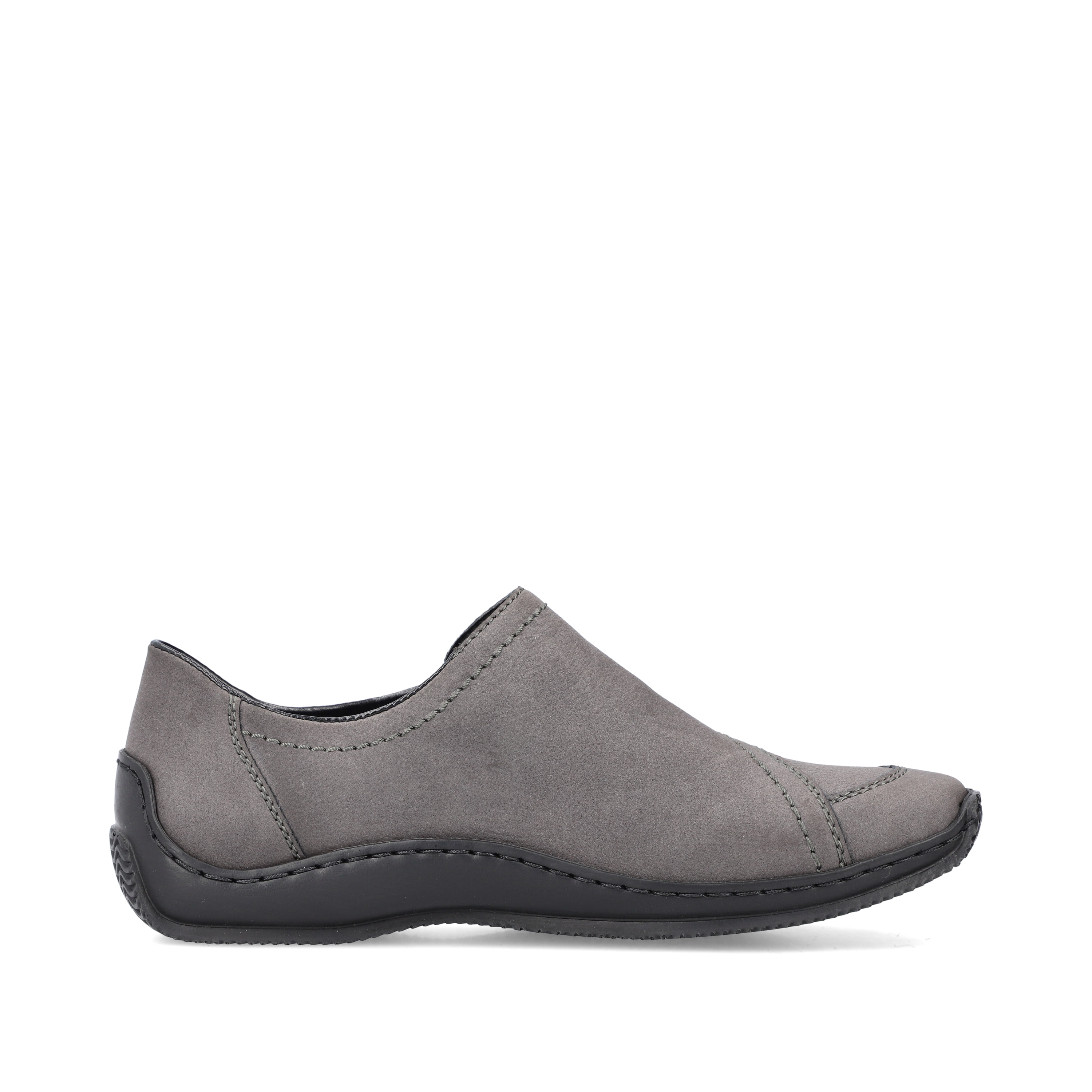 Rieker Damen Slipper granitgrau