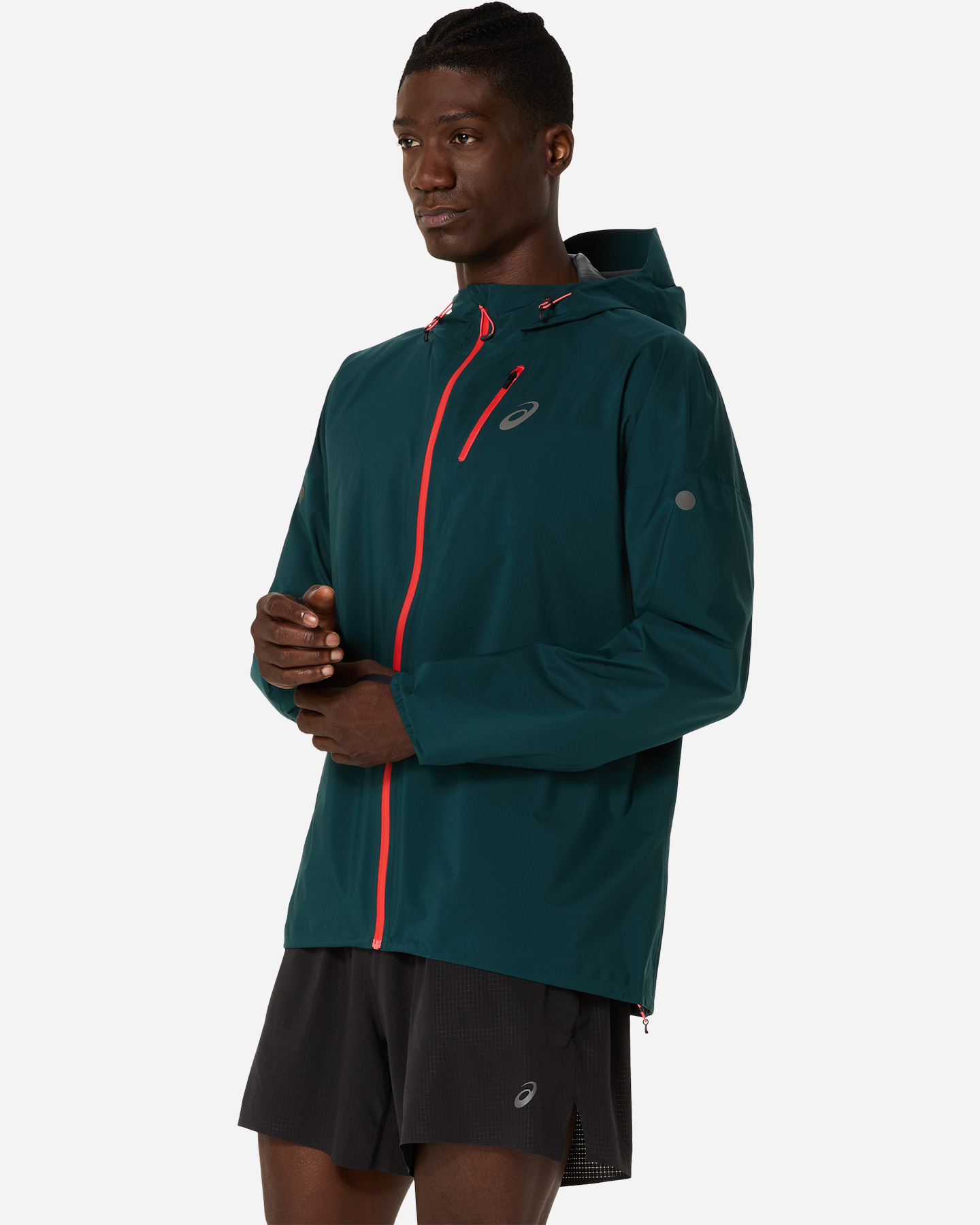 Giacca Running Asics Fujitrail Elite Waterproof M 2011D265-300