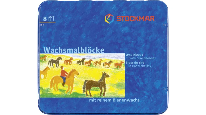 Stockmar Wachsmalblöcke 8-er Etui