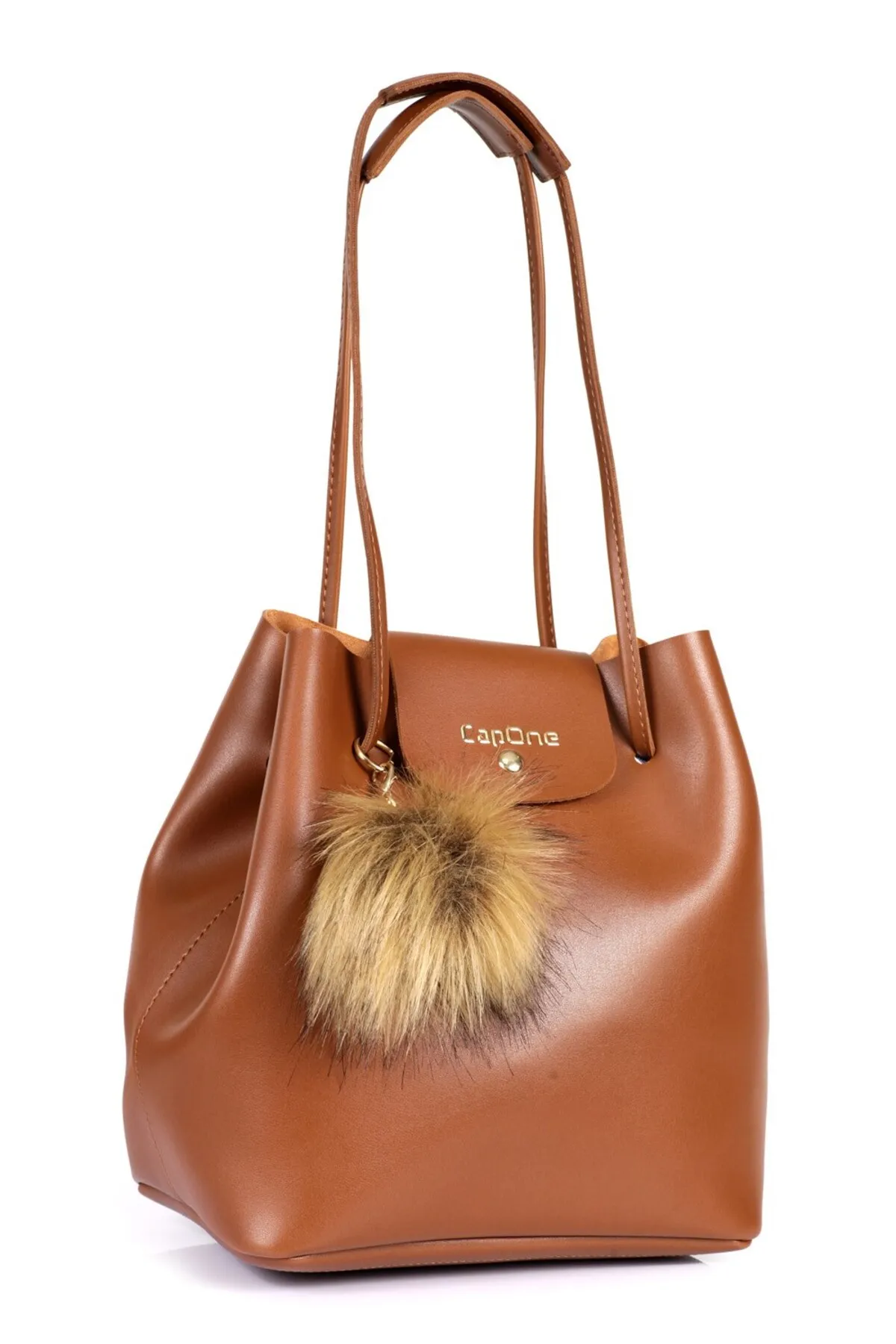 Capone Outfitters  Capone Padova Leder Tan Damen Umhängetasche