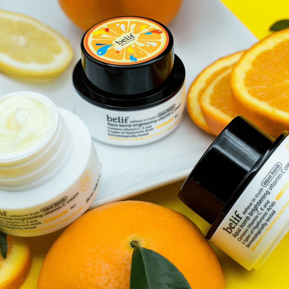 belif AQUA BOMB BRIGHTENING VITAMIN C CREAM MINI Crème Visage