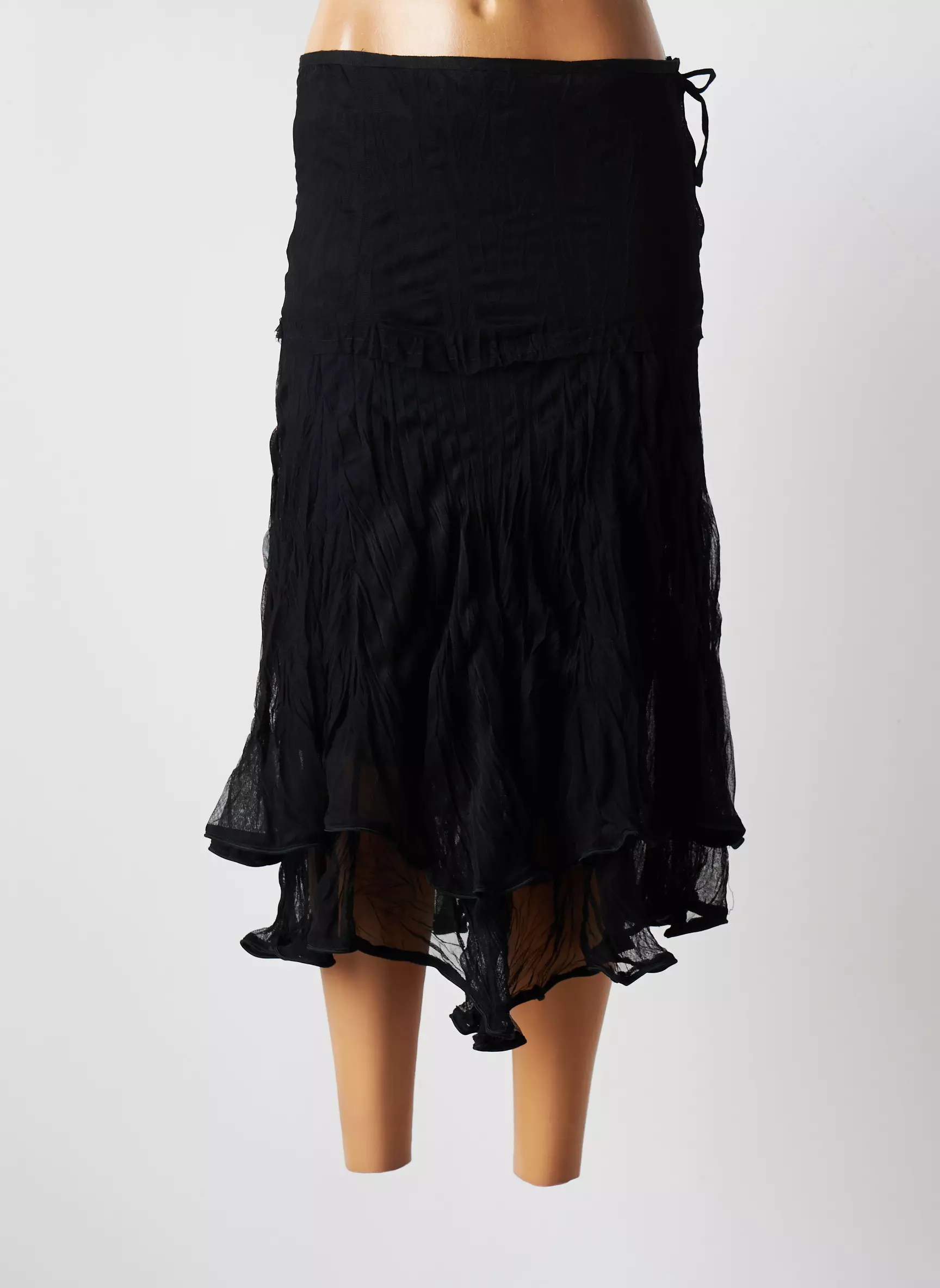 Et Compagnie Jupes Mi Longues Femme couleur noir