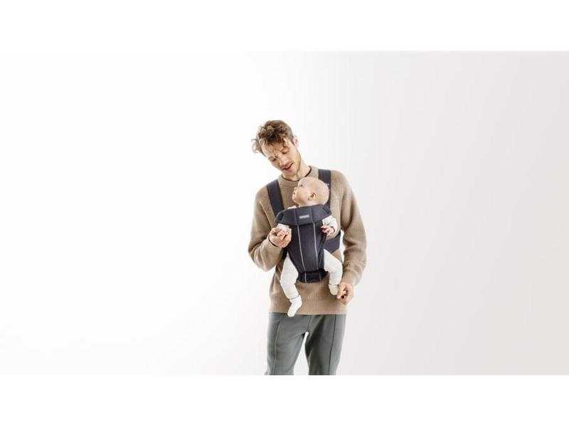 Porte-bébé Mini Anthracite en Mesh 3D