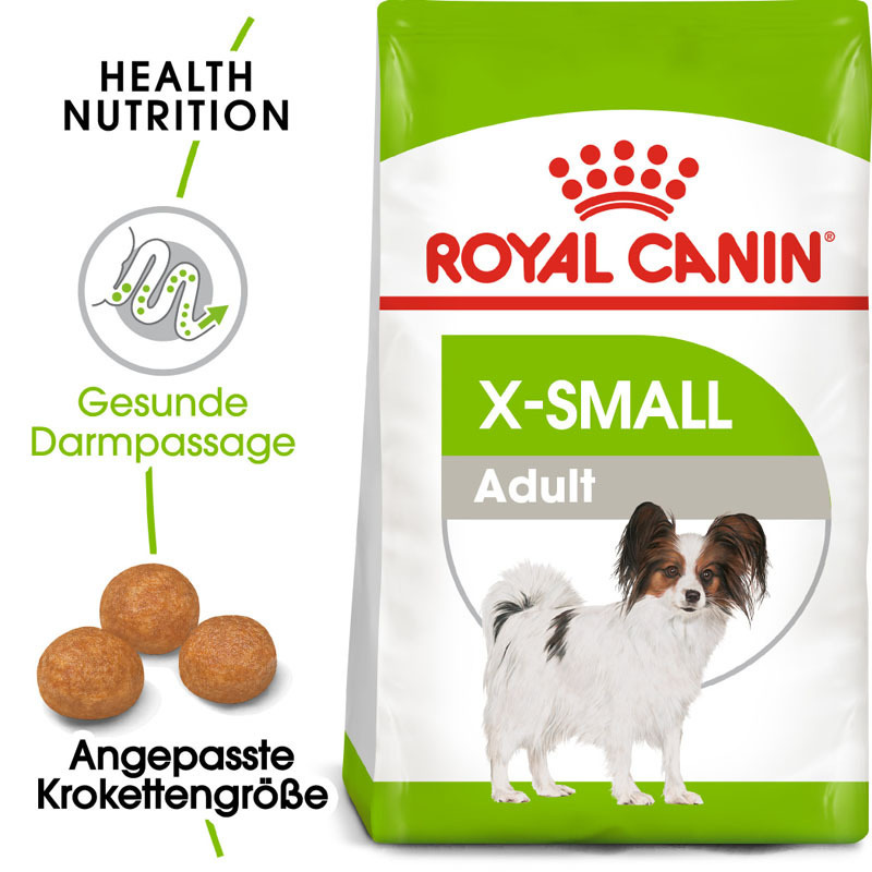 ROYAL CANIN Hundetrockenfutter ROYAL CANIN X-Small Adult 1,5 kg